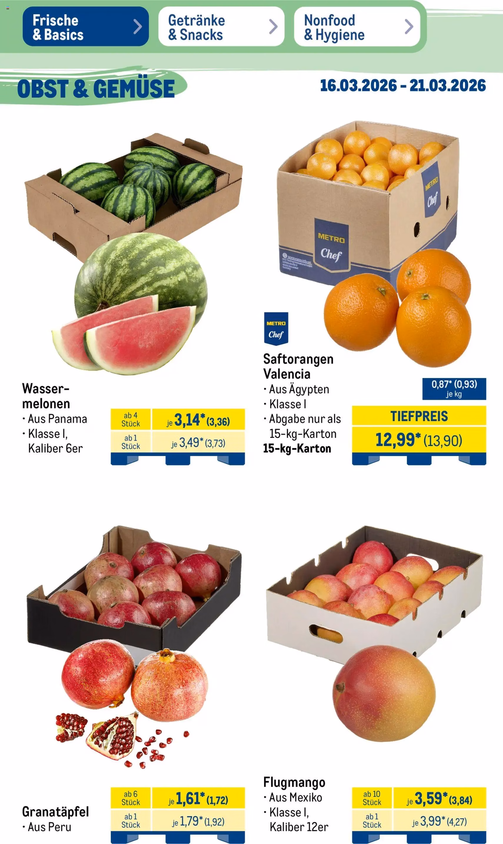 Metro Prospekt - Gültiger Prospekt ab 16.03.2026, Seite 12 von insgesamt 59