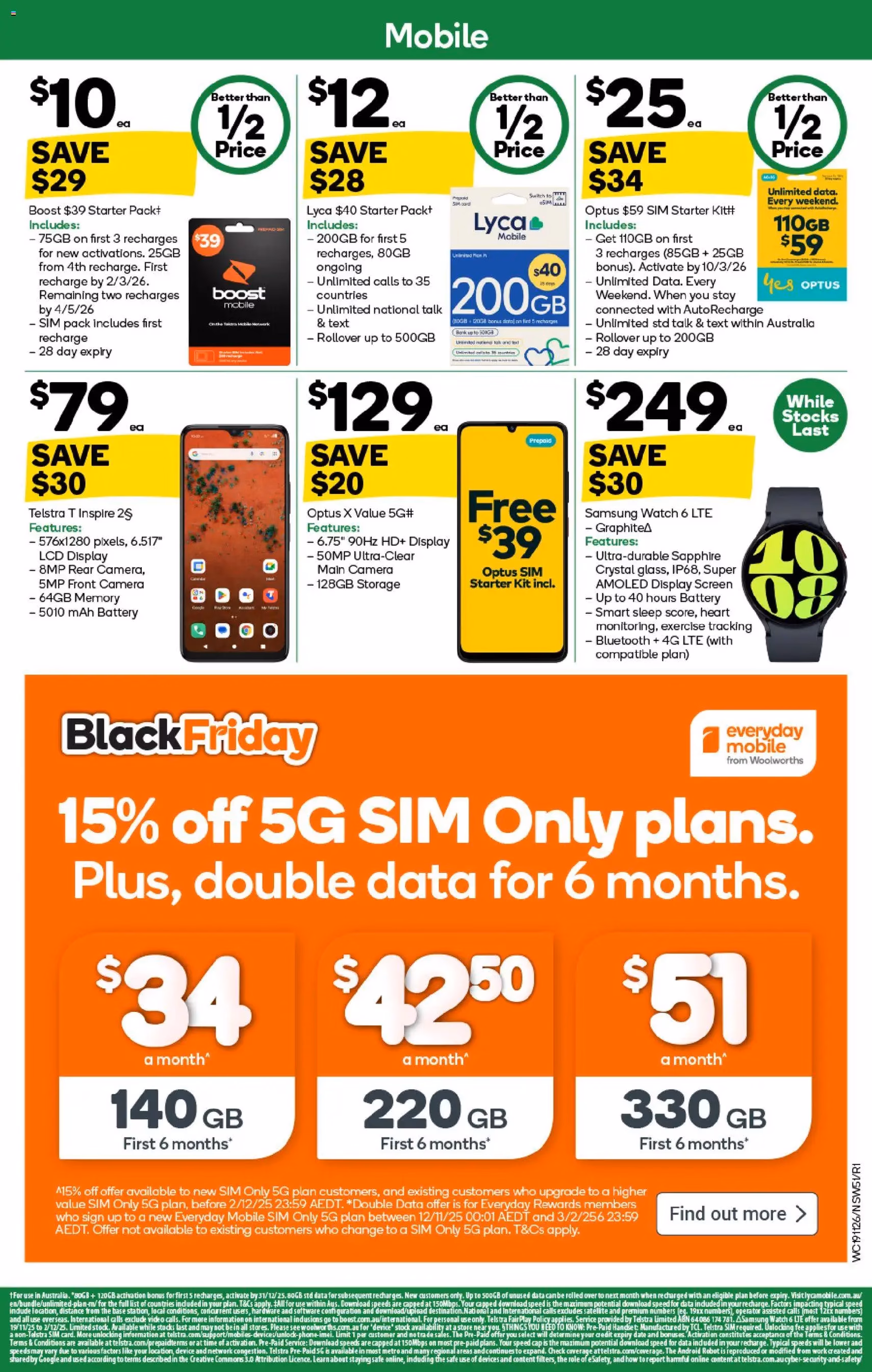 Woolworths Black Friday - valid flyer from 19/11/2025, page 51 of 58