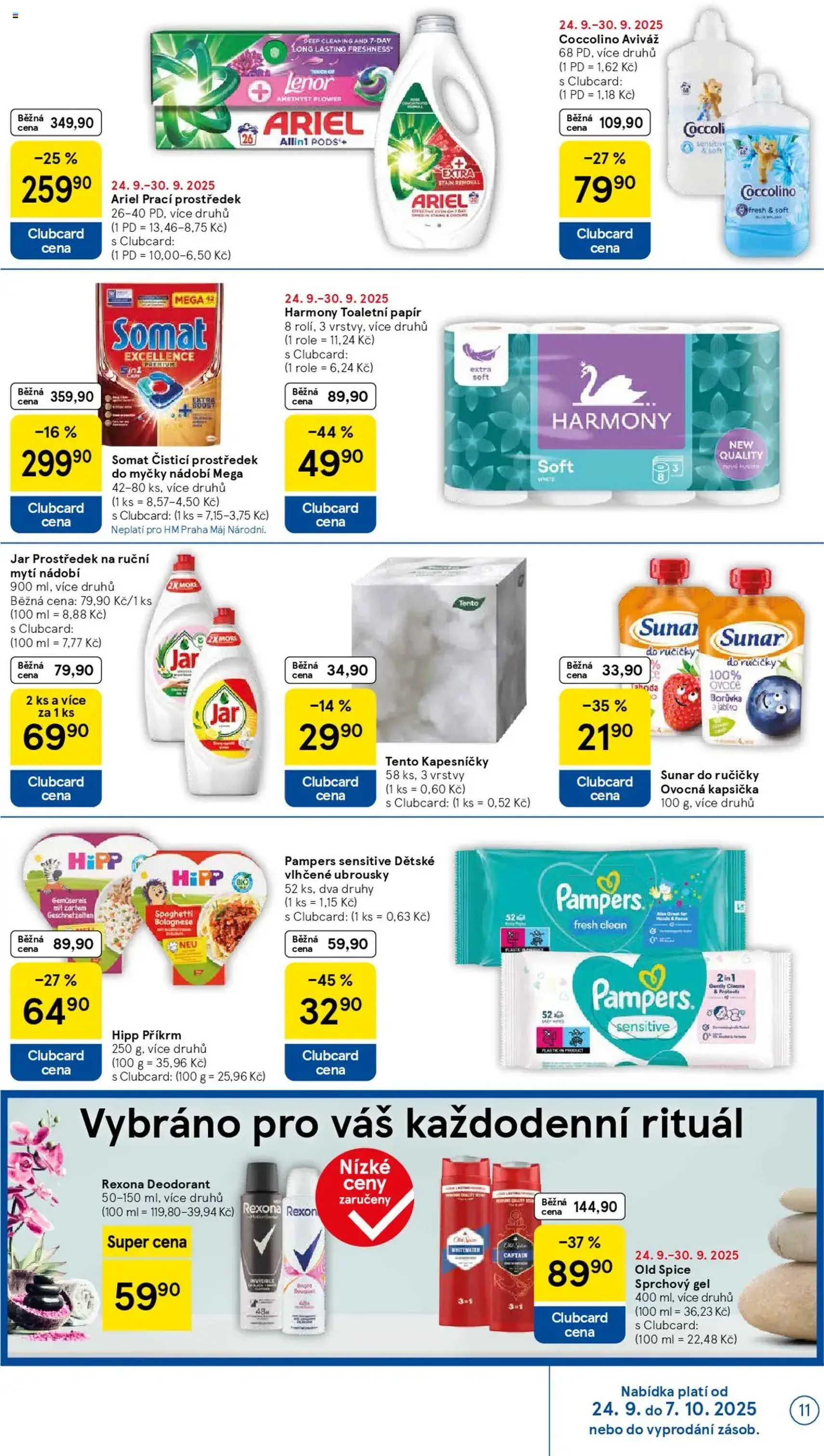 Tesco leták - Hypermarket - platný leták od 24.09.2025 strana 11 z 28