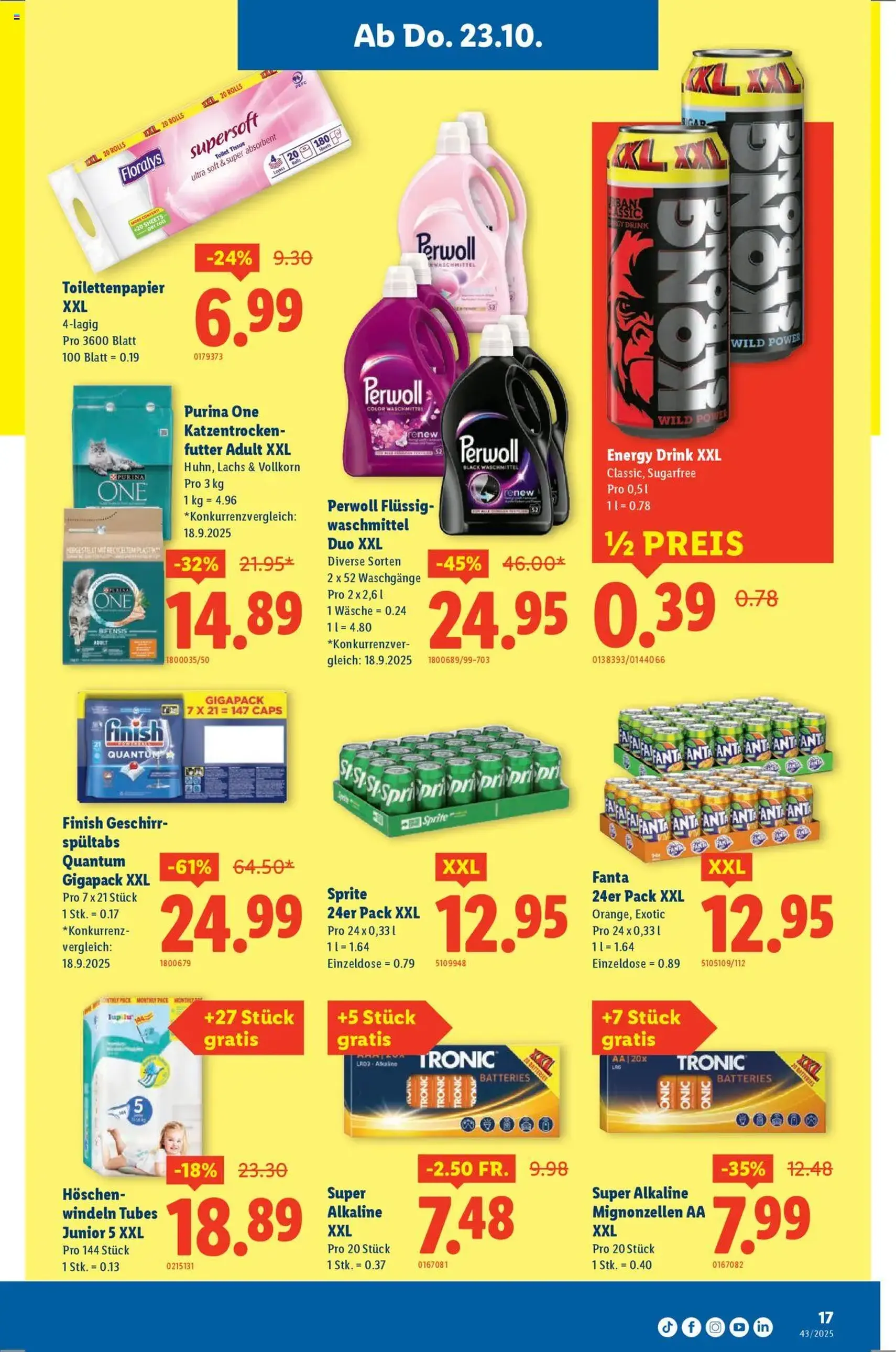 Lidl Aktionen - Gültiger Prospekt ab 23.10.2025, Seite 17 von insgesamt 32