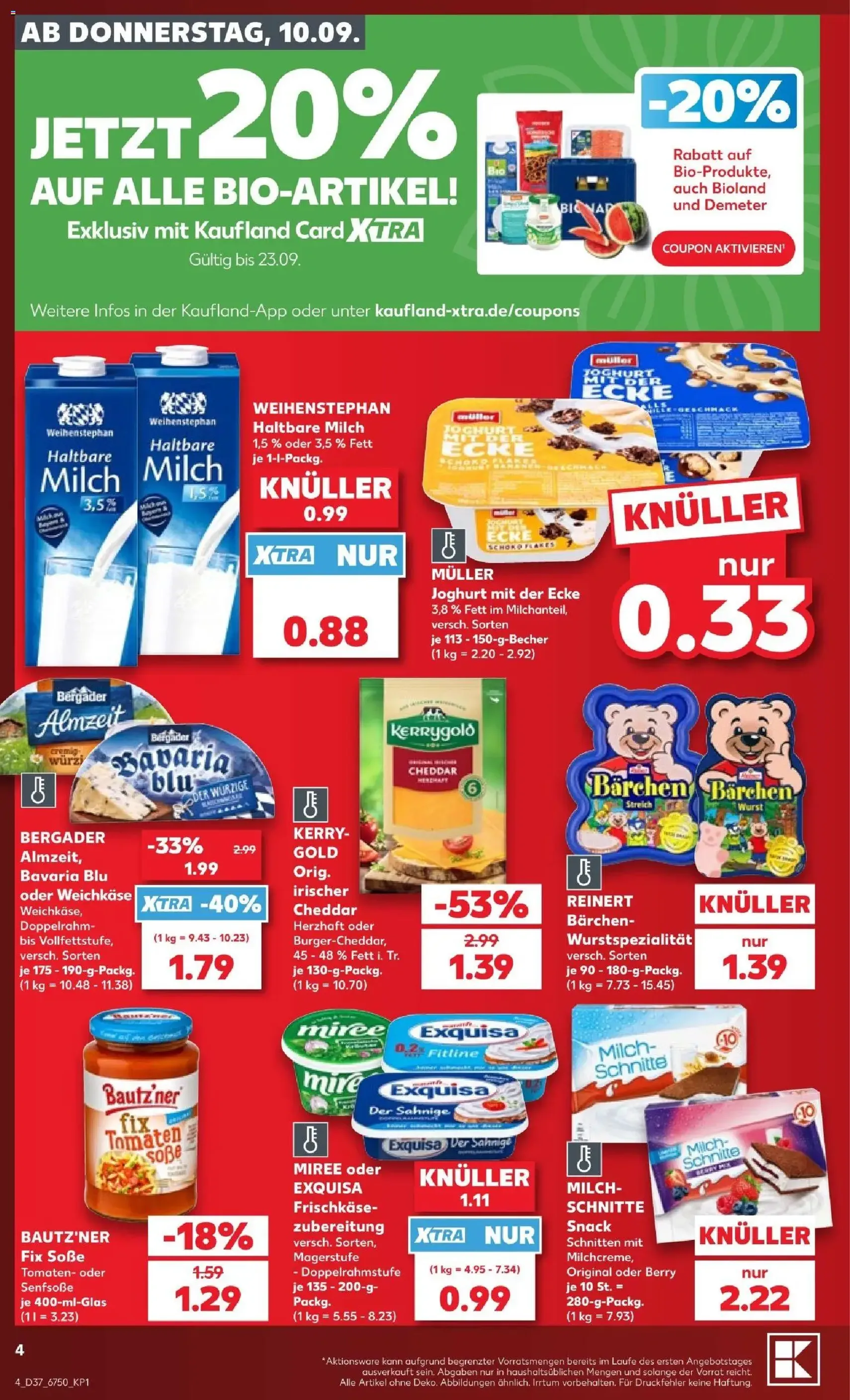 Kaufland Prospekt - Gültiger Prospekt ab 10.09.2026, Seite 4 von insgesamt 66