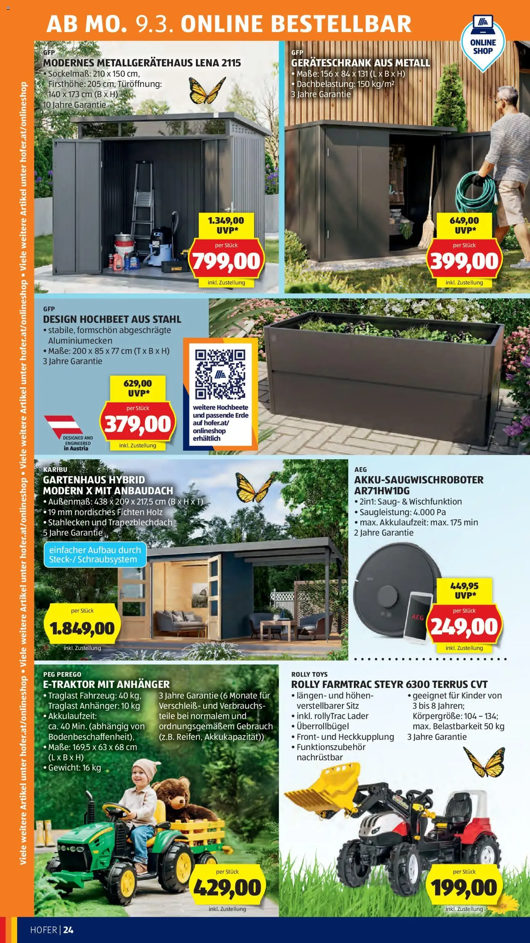 Hofer Flugblatt - Gültiger Prospekt ab 04.03.2026, Seite 32 von insgesamt 45