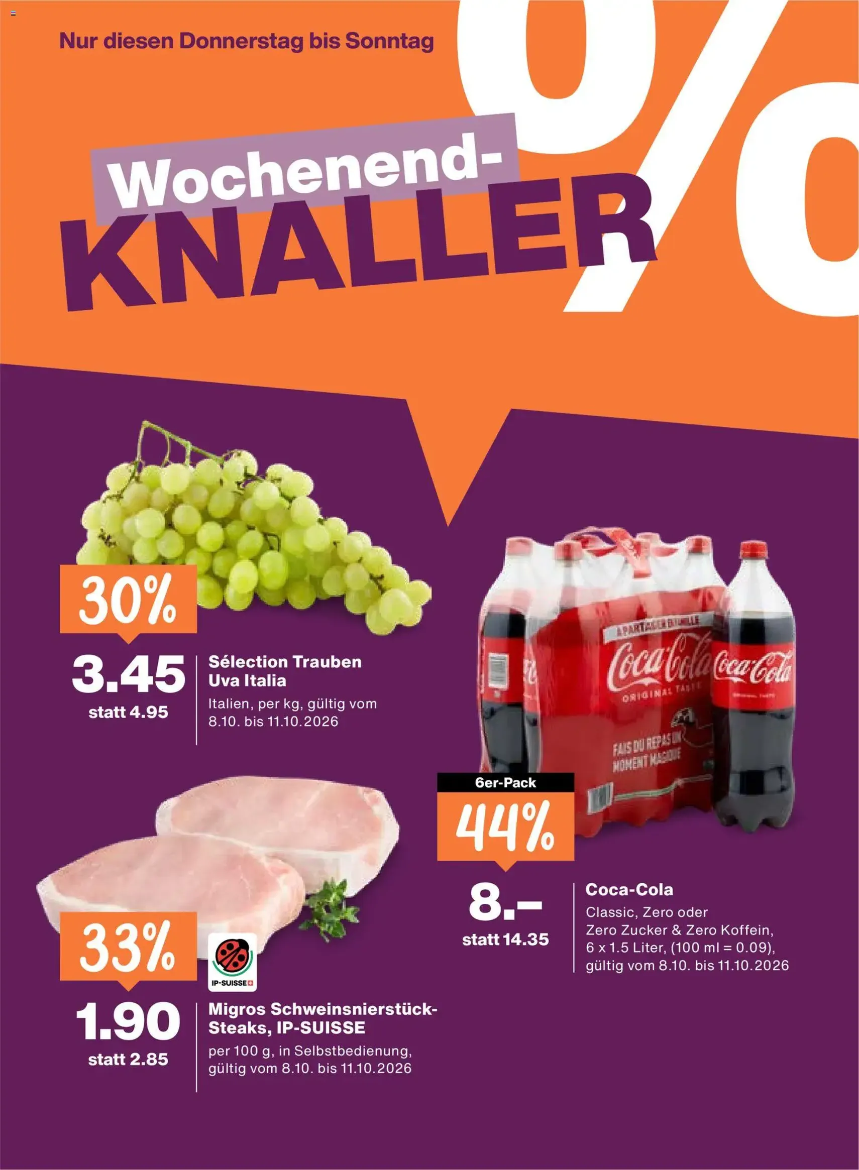 Migros aktionen - Gültiger Prospekt ab 08.10.2026, Seite 24 von insgesamt 24