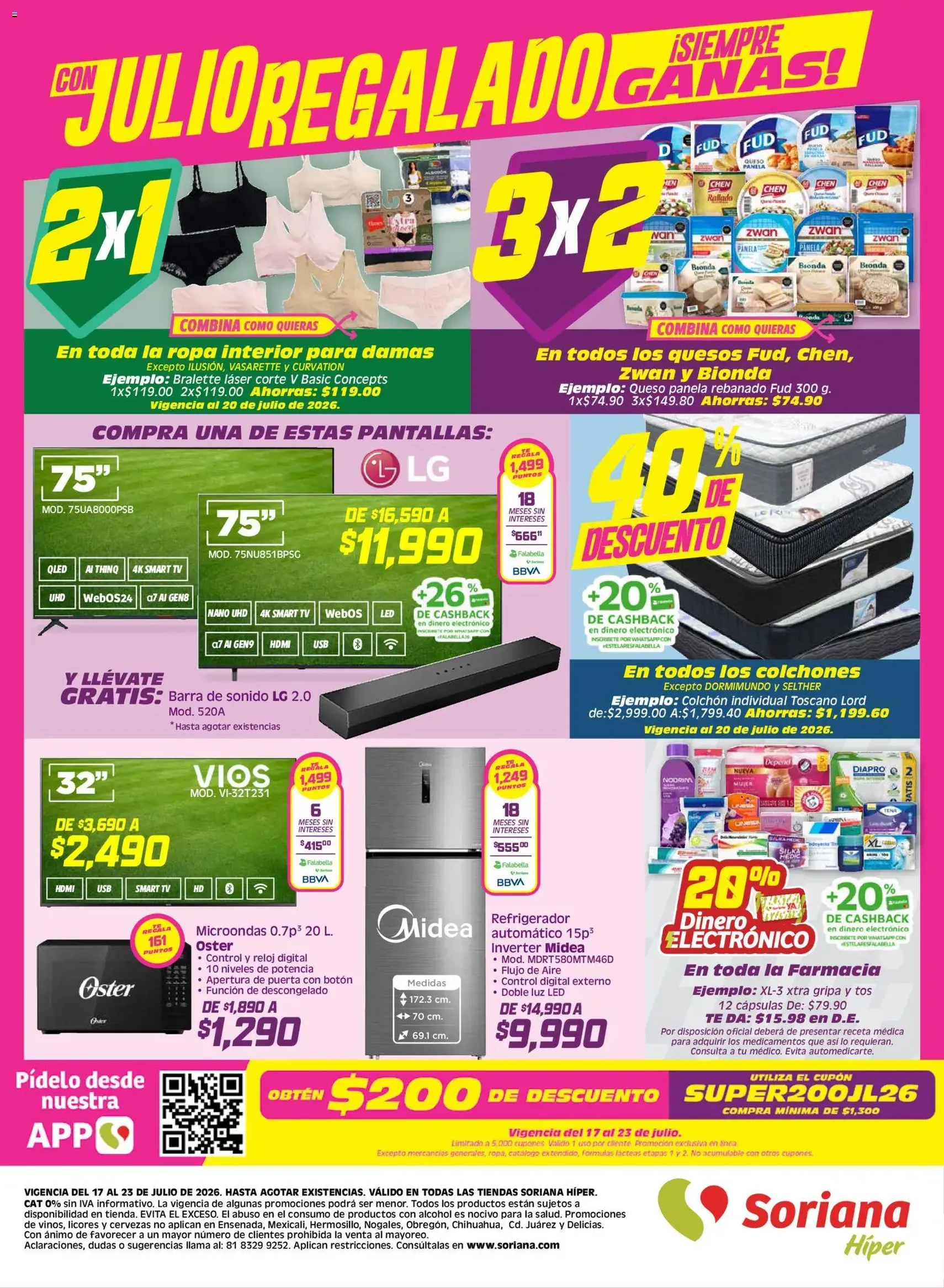 Soriana folleto - folleto válido desde 17/07/2026 página 8 de 8