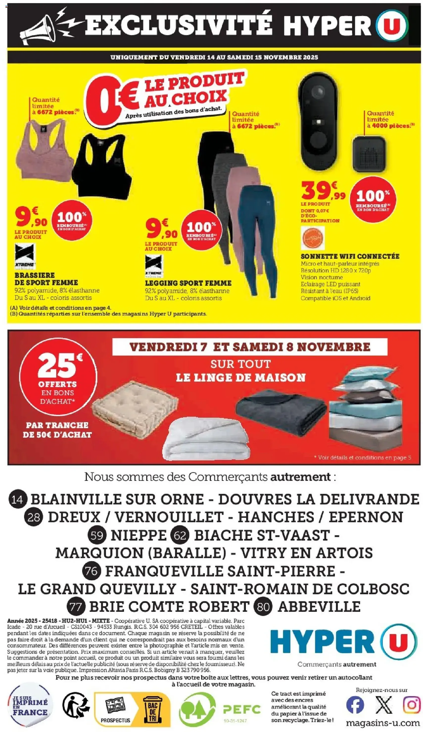 Hyper U catalogue - brochure valable à partir du 04/11/2025, page 60 sur 60