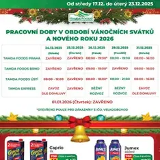 Tamda Foods leták - náhled letáku platný od 17.12.2025