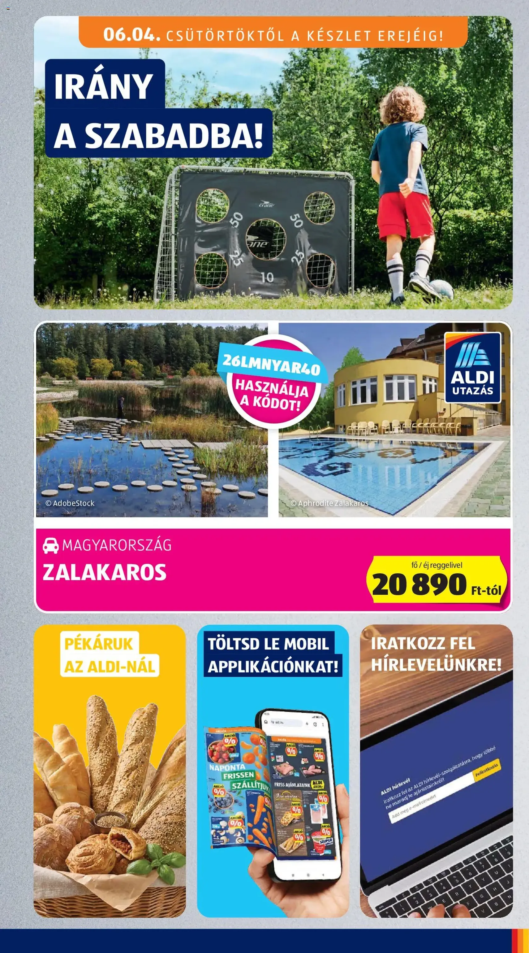 Aldi akciós újság - 2026.06.04. érvényes szórólap 7 oldal 35 oldalból
