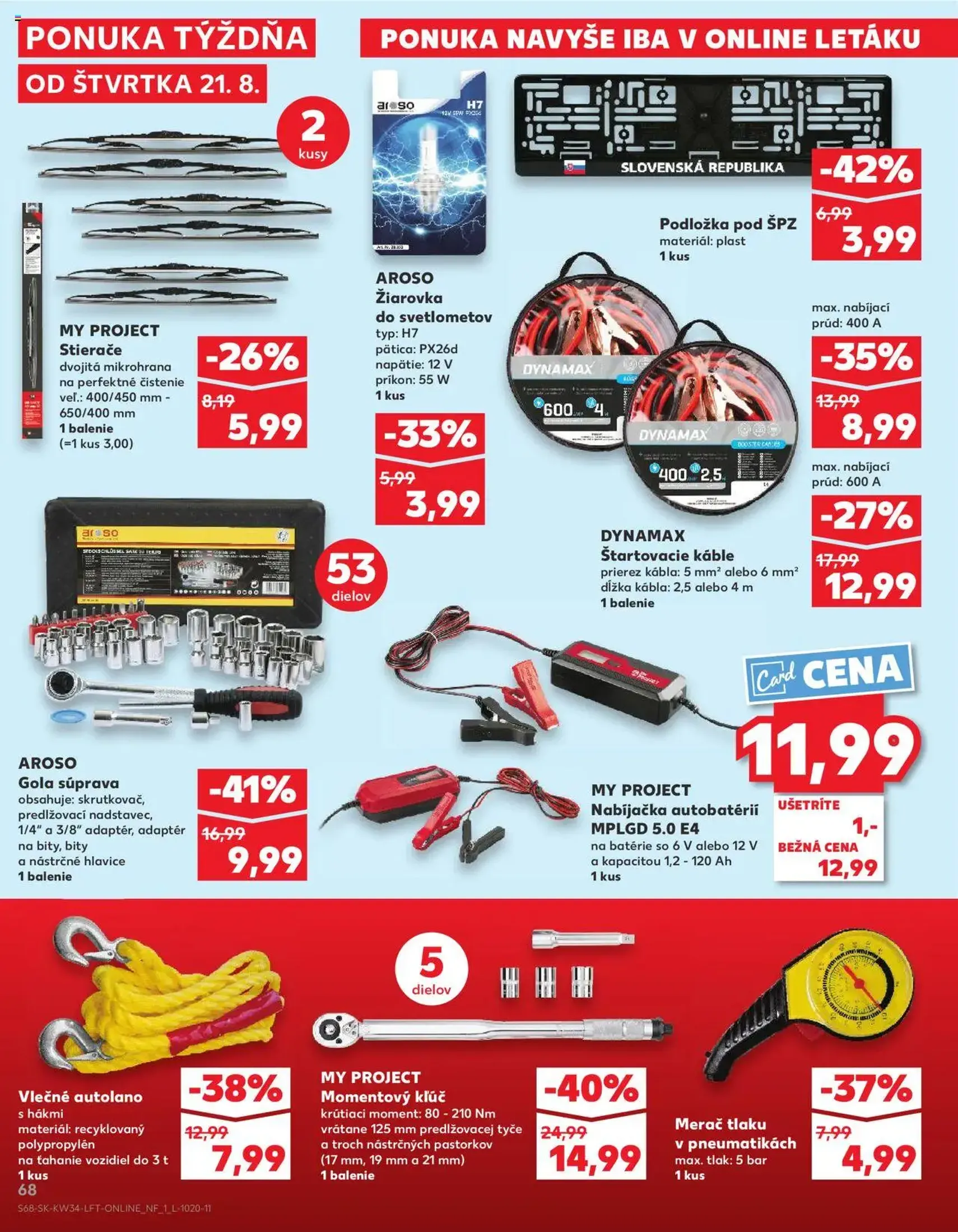 Kaufland SK Bratislava-Devínska Nová Ves - 2025.08.21. érvényes szórólap 68 oldal 78 oldalból