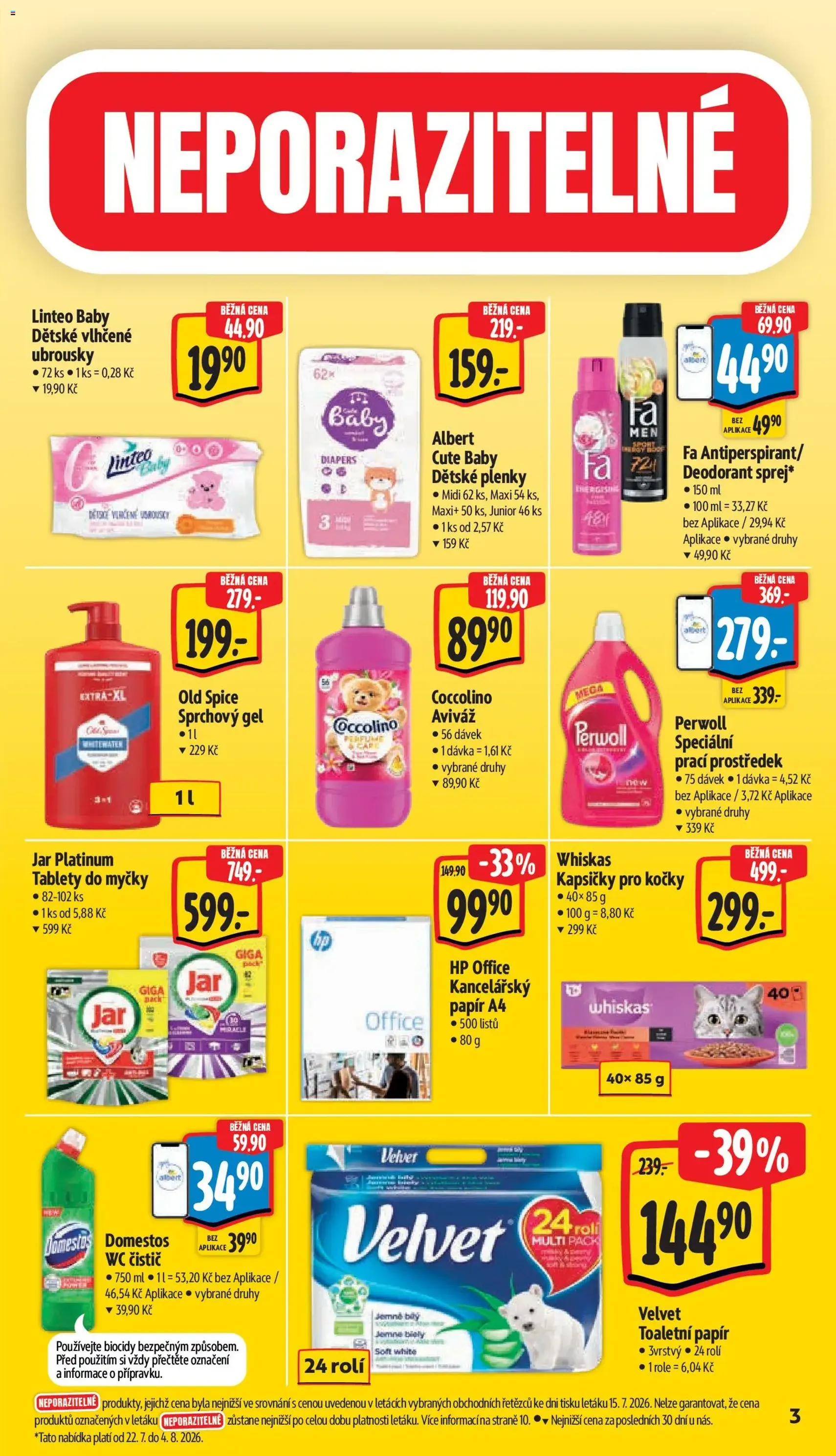 Albert leták - Hypermarket - platný leták od 22.07.2026 strana 7 z 50