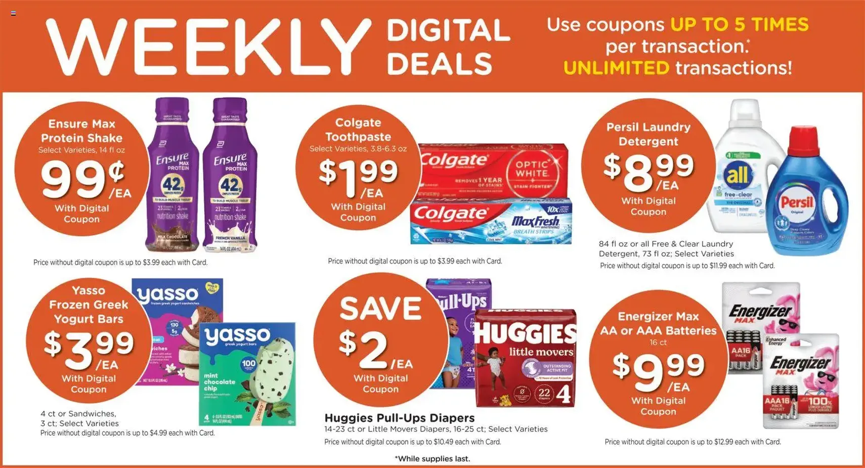 Kroger Weekly Ad - valid flyer from 08/05/2026, page 4 of 14
