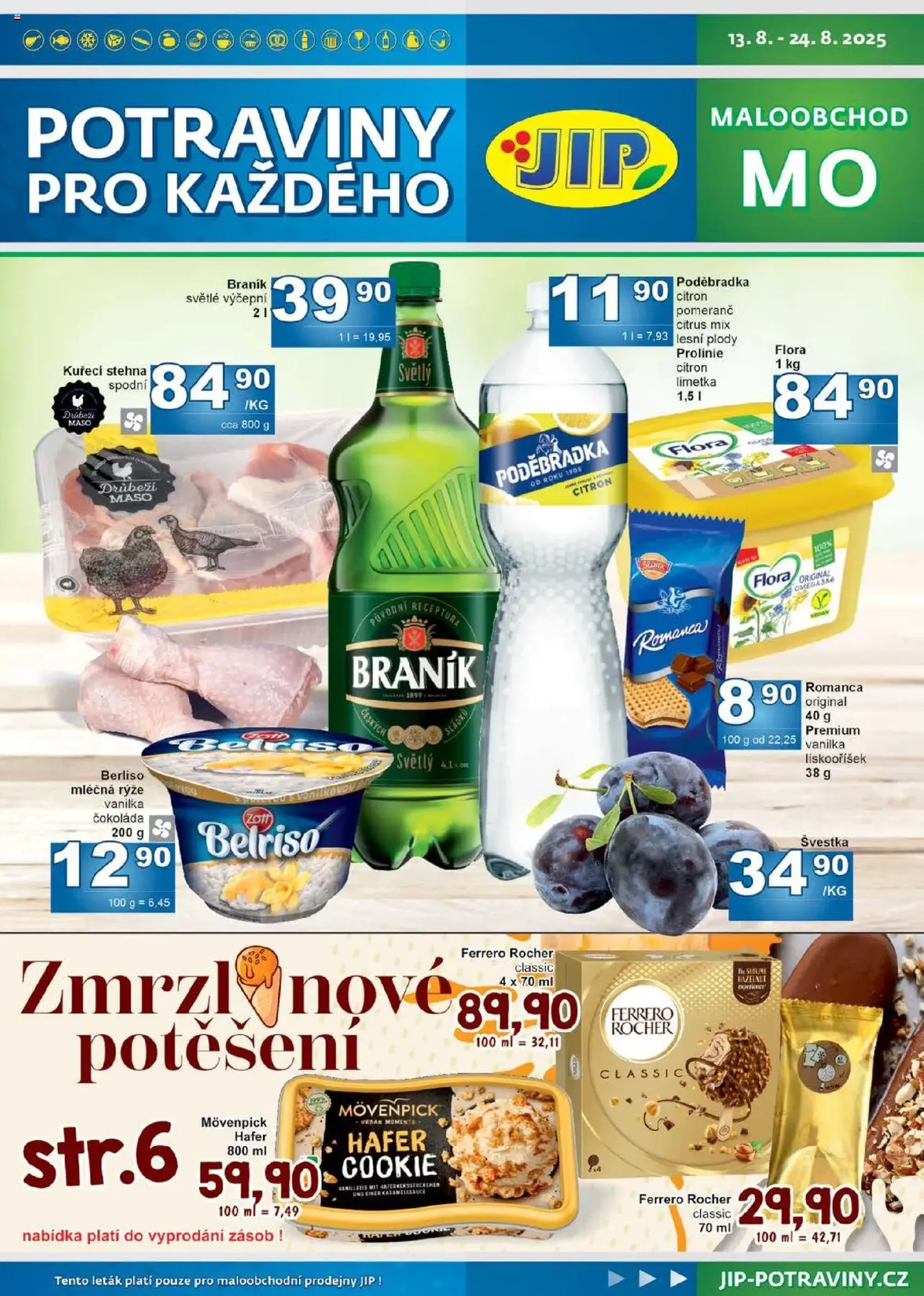 Jip leták - platný leták od 13.08.2025 strana 1 z 12 Jip leták - platný leták od 13.08.2025 strana 1 z 12