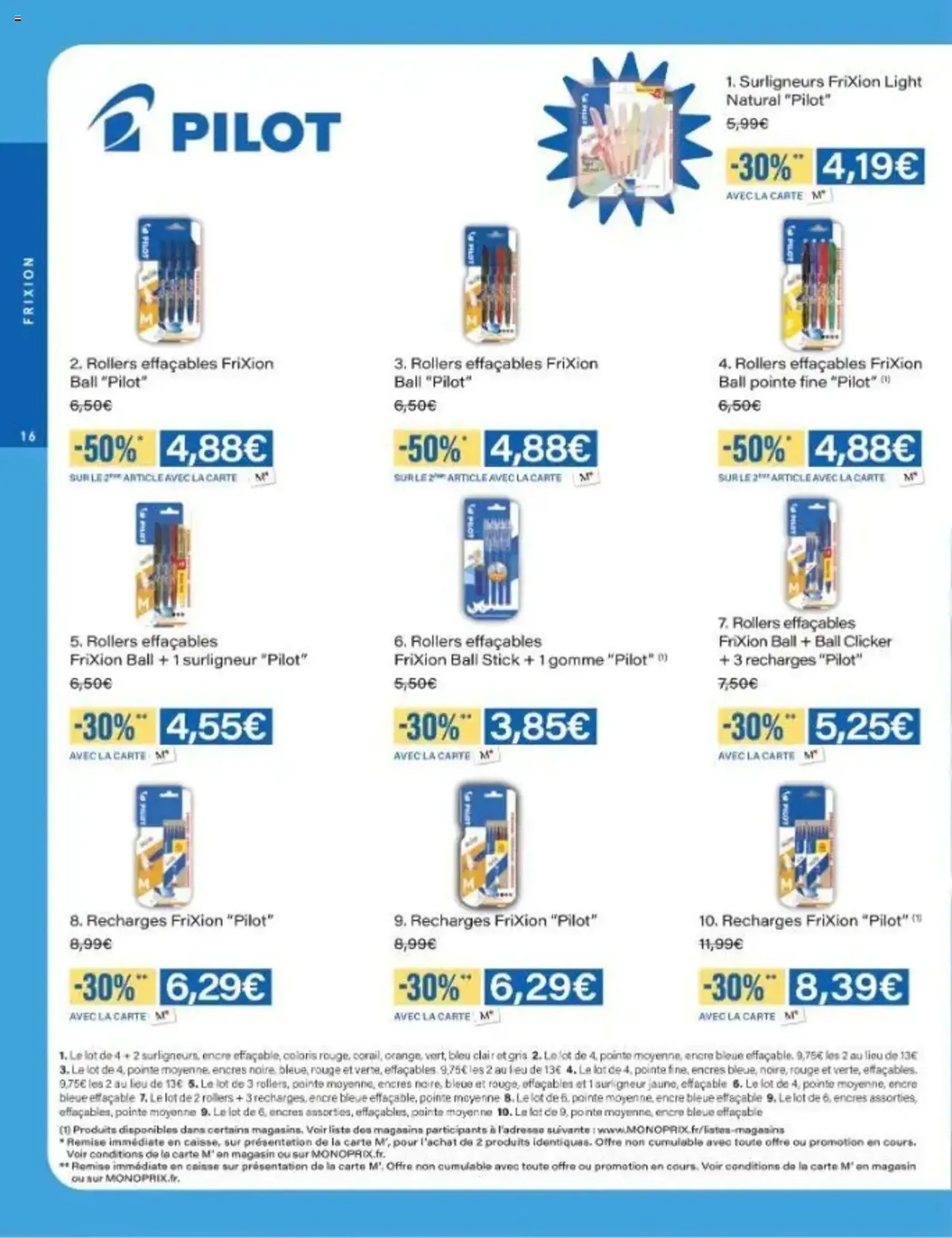Monoprix catalogue guide de rentrée - brochure valable à partir du 05/08/2025, page 16 sur 42