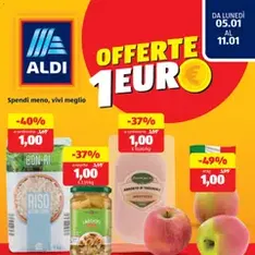 Volantino Aldi - anteprima volantino valido dal 05/01/2026