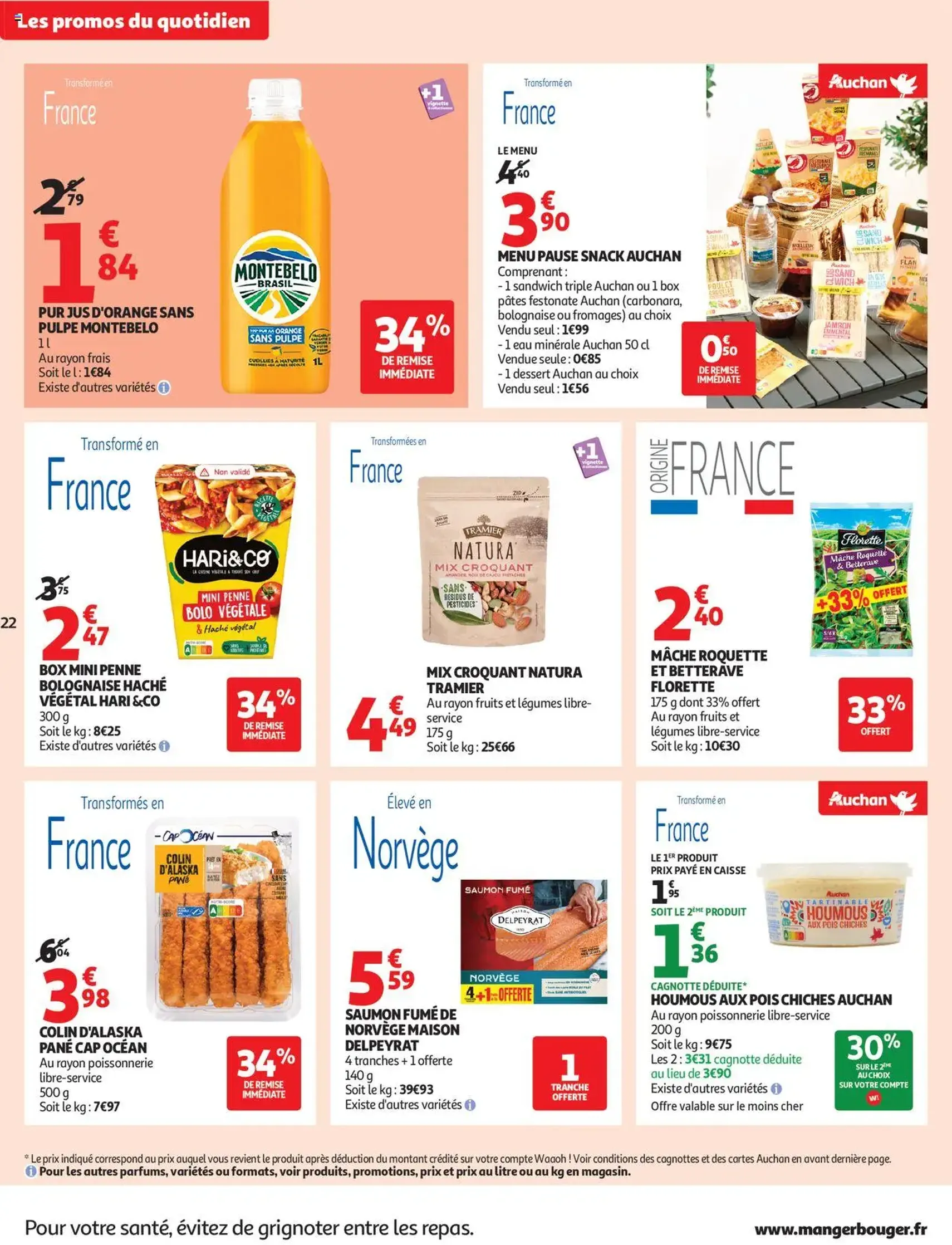 Auchan prospectus - brochure valable à partir du 09/09/2025, page 22 sur 60 Auchan prospectus - brochure valable à partir du 09/09/2025, page 22 sur 60