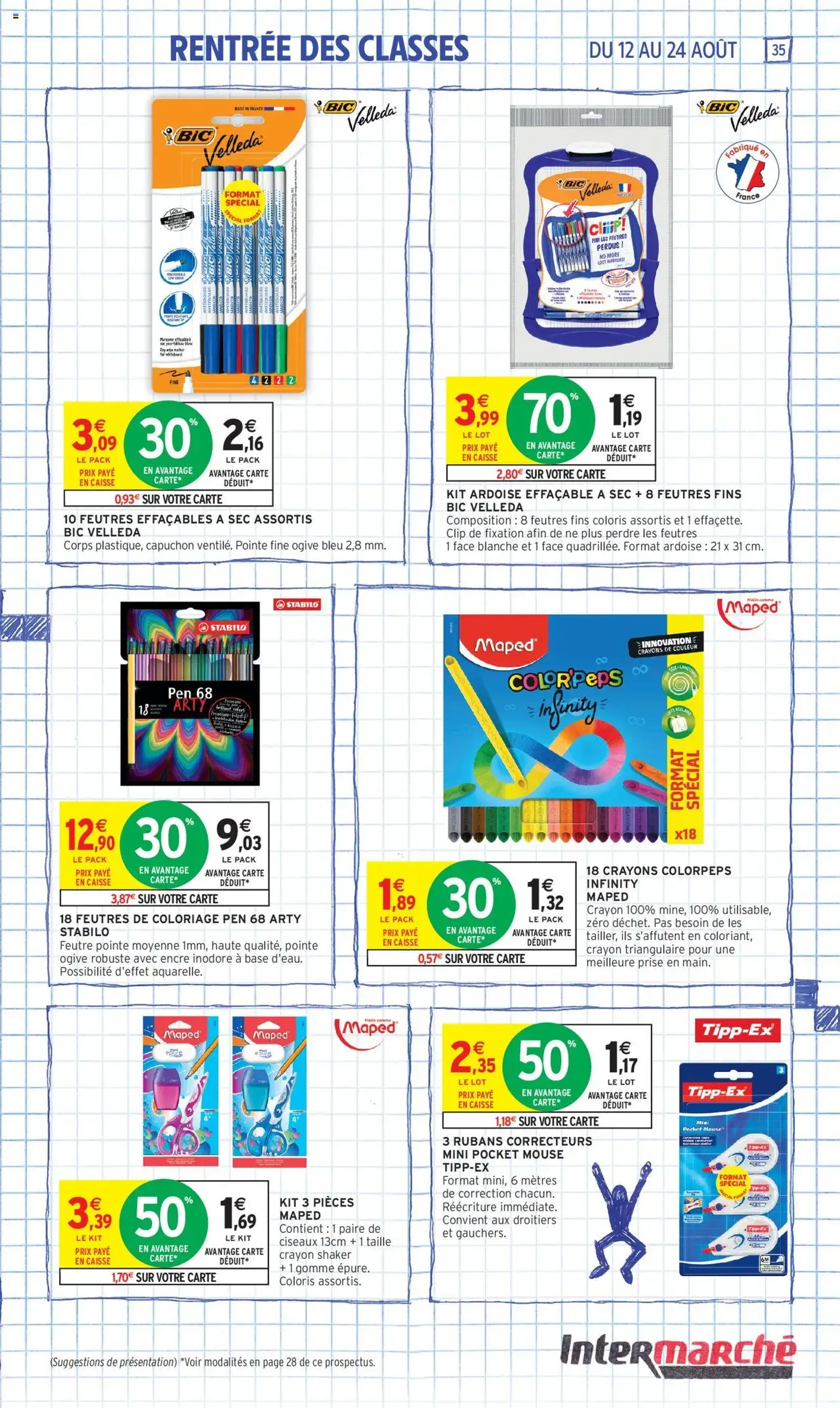 Intermarché catalogue semaine 32 - brochure valable à partir du 12/08/2025, page 35 sur 40