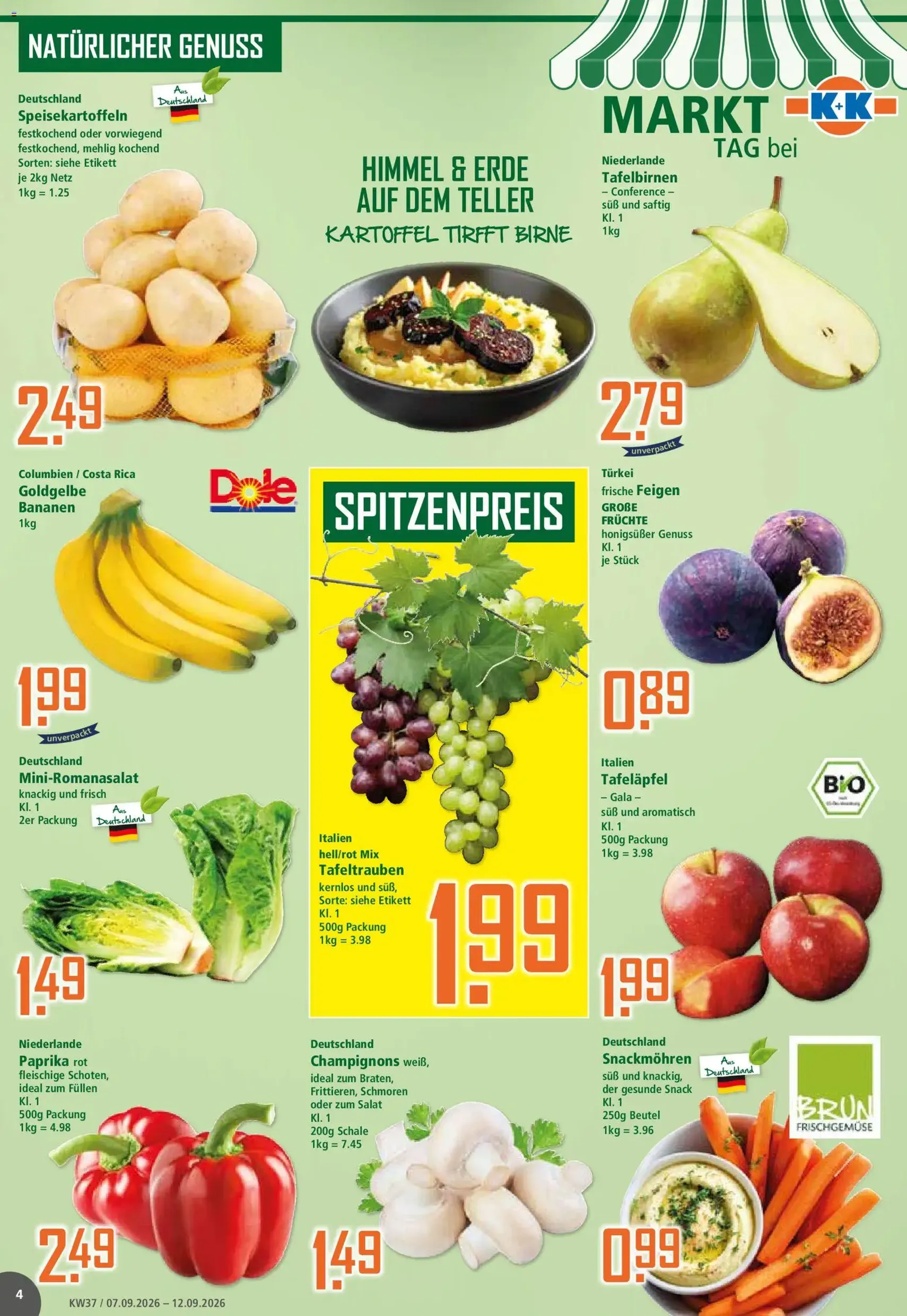 Klaas & Kock Prospekt - Gültiger Prospekt ab 07.09.2026, Seite 4 von insgesamt 12