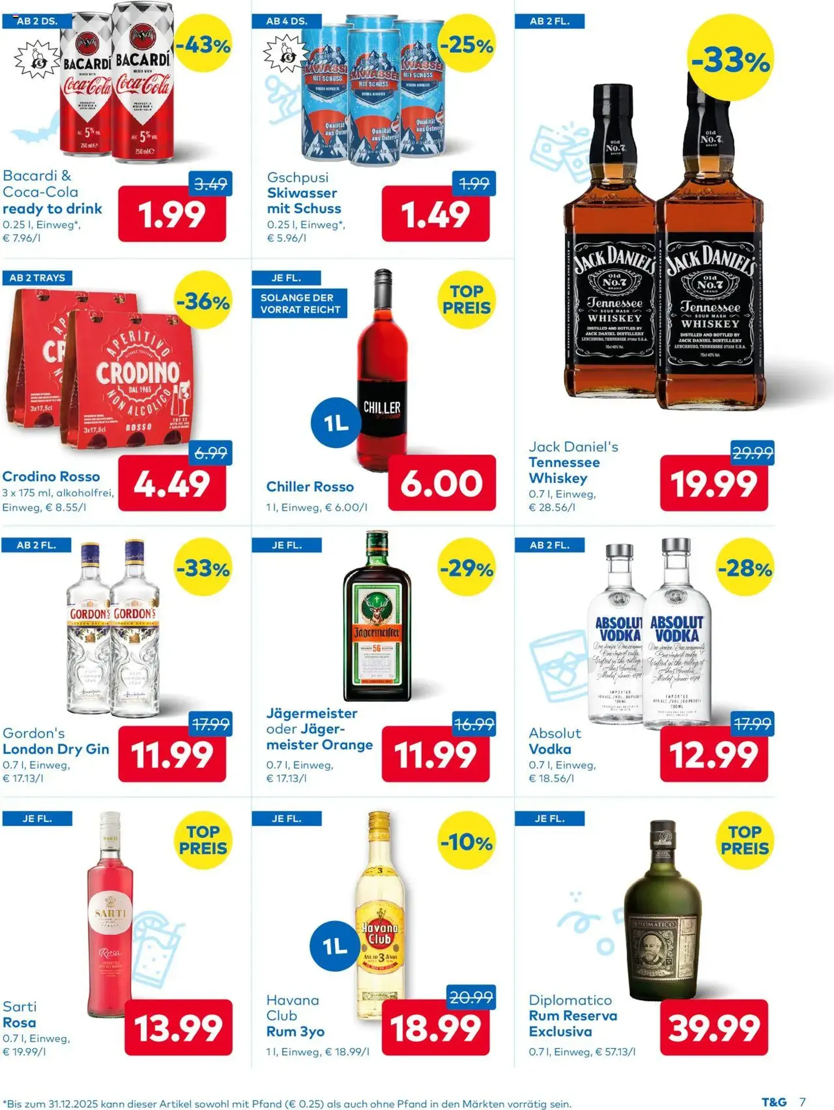 T&G Flugblatt - Gültiger Prospekt ab 09.10.2025, Seite 7 von insgesamt 8
