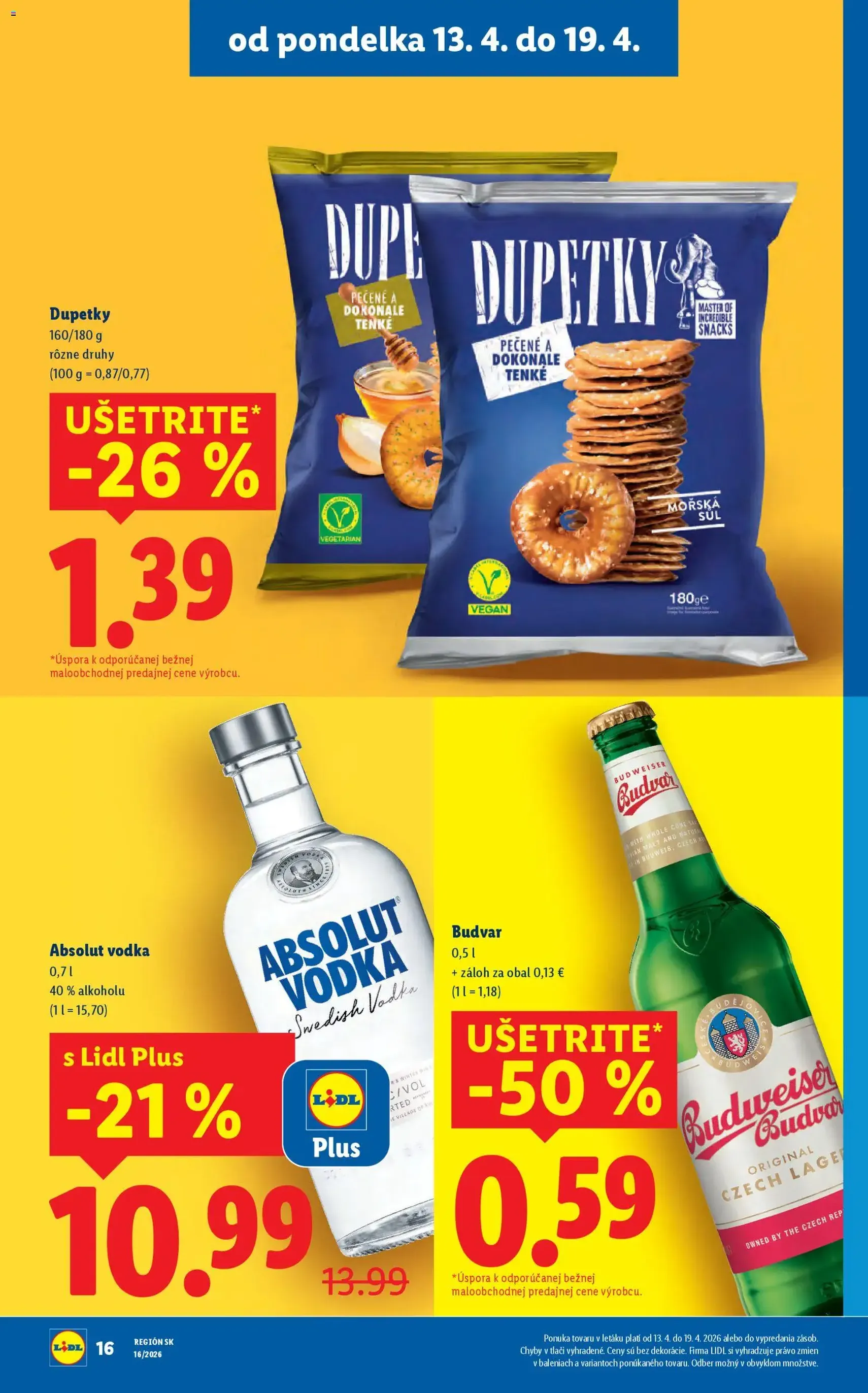 Lidl leták - platný leták od 13.04.2026 strana 18 z 89