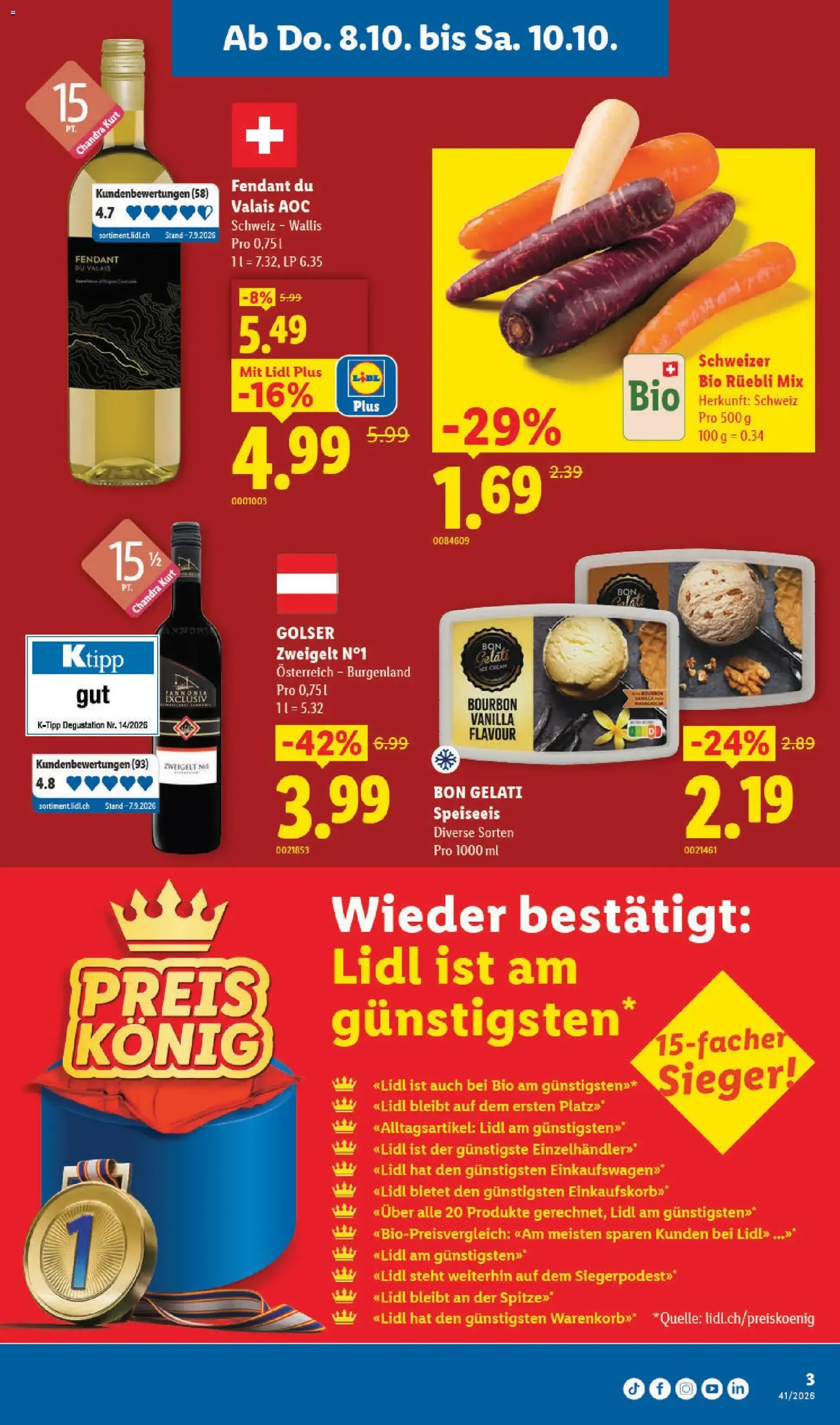 Lidl aktionen - Gültiger Prospekt ab 08.10.2026, Seite 3 von insgesamt 45