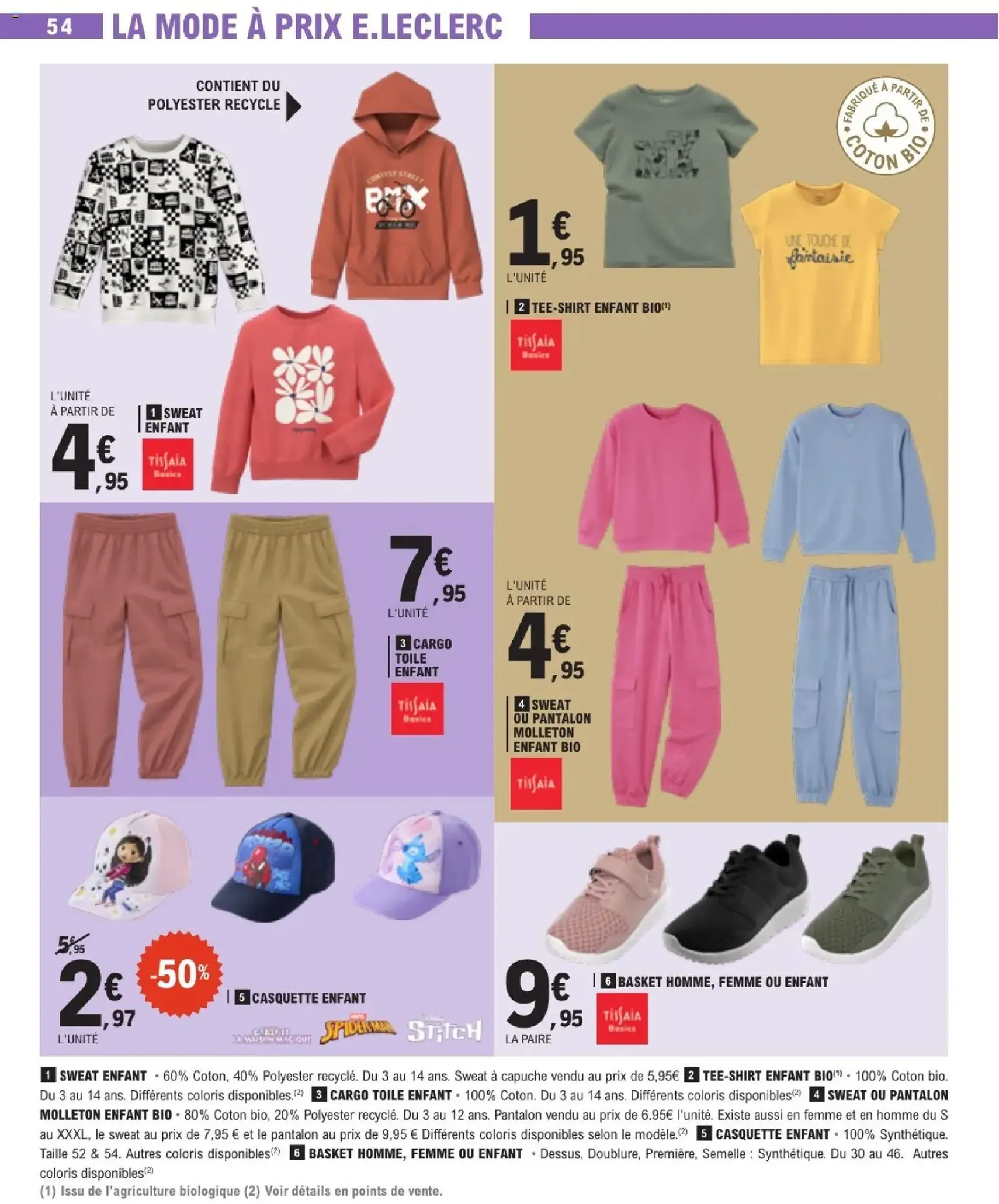 E.Leclerc catalogue semaine 11 - brochure valable à partir du 10/03/2026, page 54 sur 56