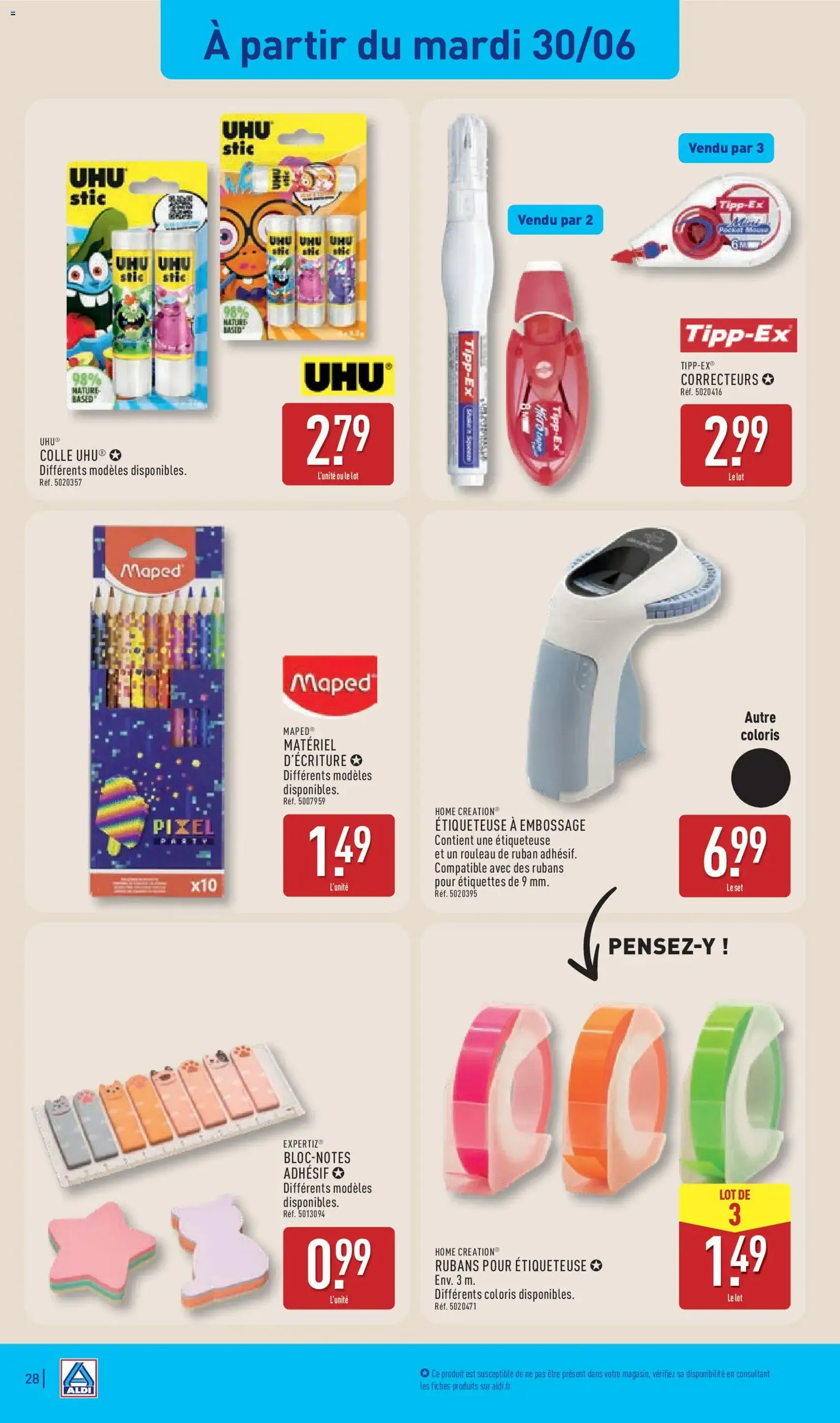 Aldi catalogue - brochure valable à partir du 30/06/2026, page 30 sur 47
