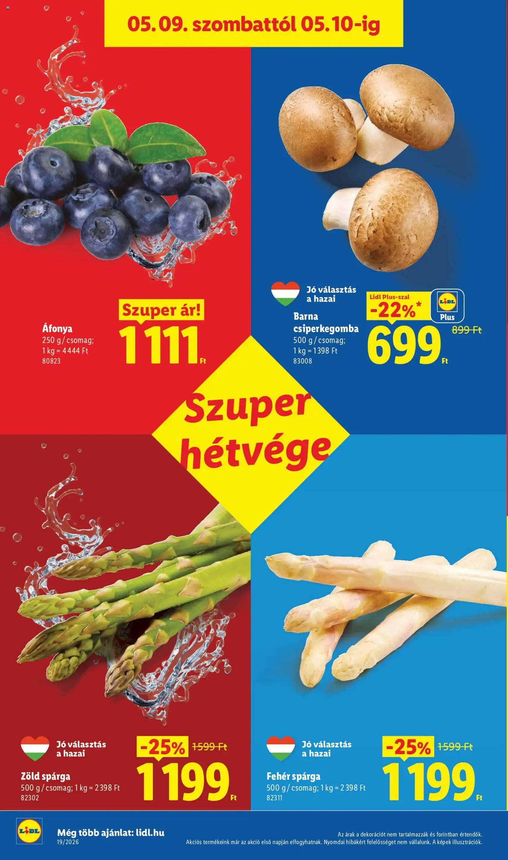 Lidl akciós újság - 2026.05.07. érvényes szórólap 50 oldal 76 oldalból