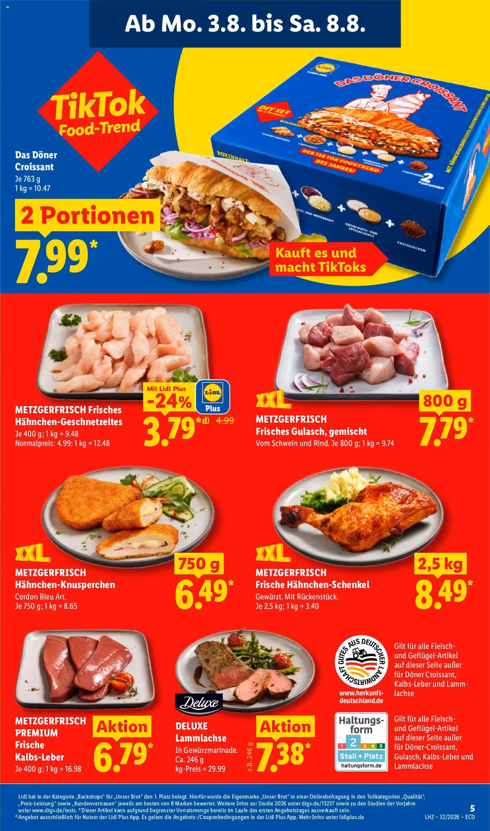 Lidl Prospekt - Gültiger Prospekt ab 03.08.2026, Seite 13 von insgesamt 69