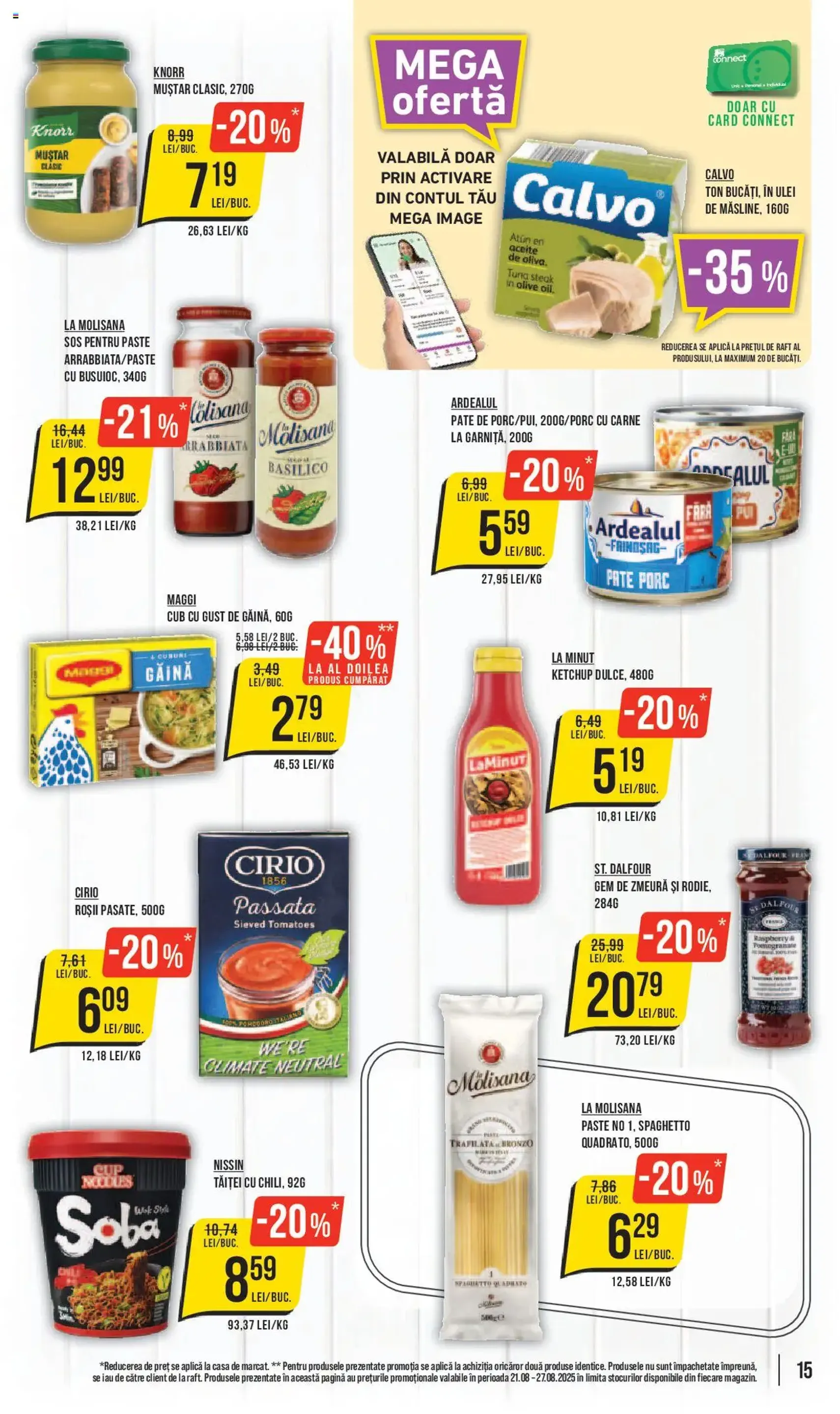 Catalog Mega Image - cataloage valabile începând cu 21.08.2025 pagina 15 din 24 Catalog Mega Image - cataloage valabile începând cu 21.08.2025 pagina 15 din 24