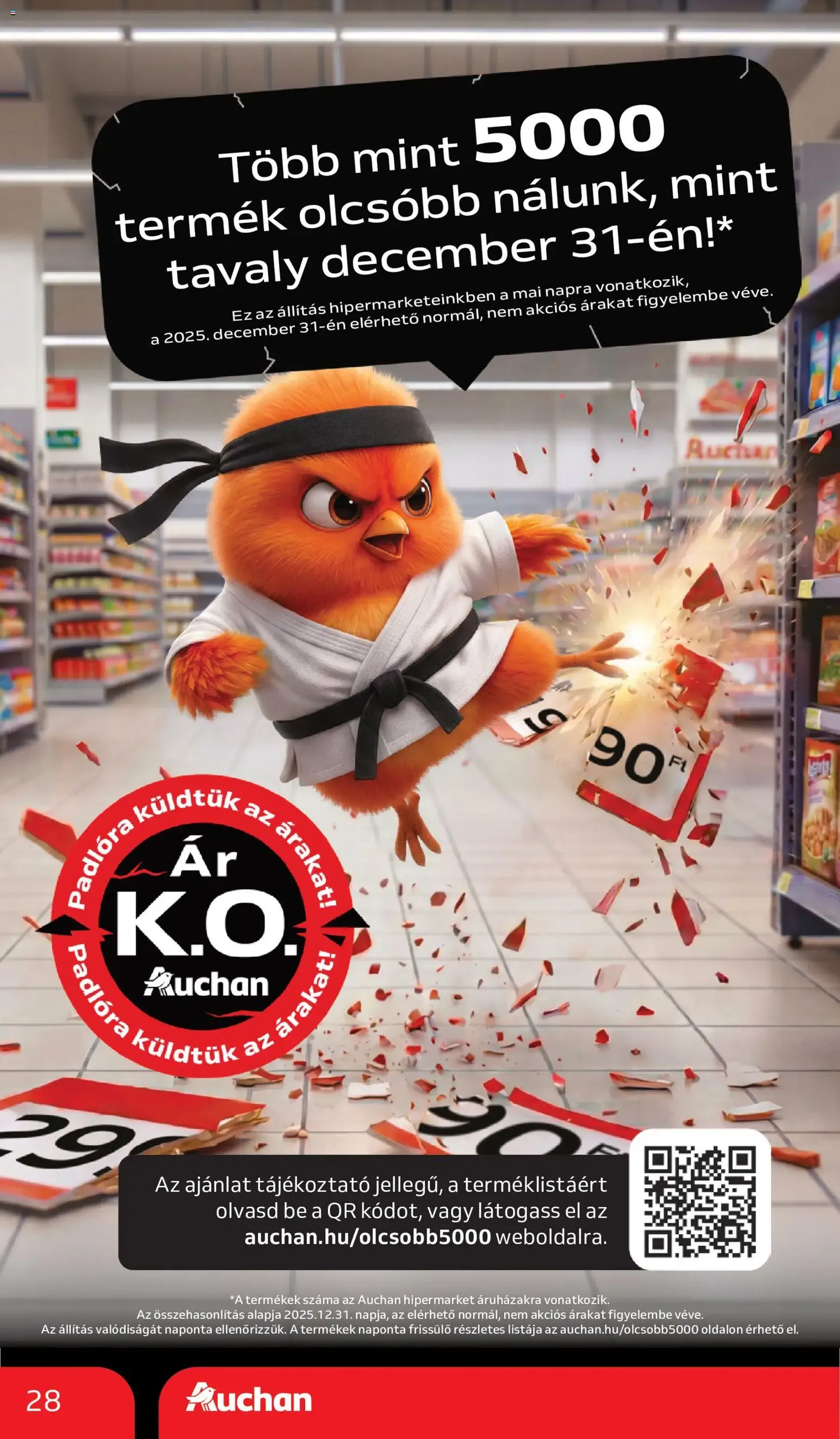 Auchan akciós újság - 2026.07.02. érvényes szórólap 28 oldal 56 oldalból
