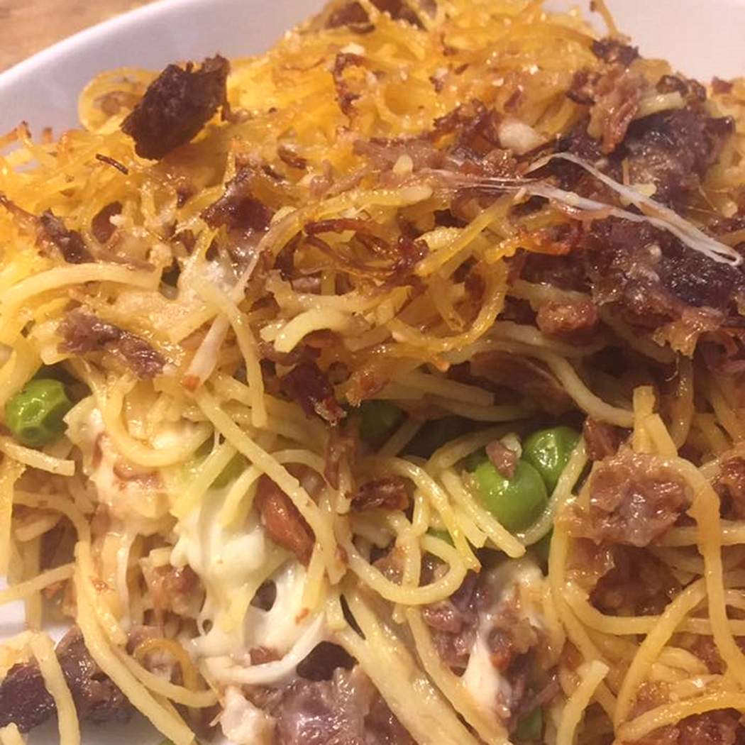 Crostata di tagliolini al forno