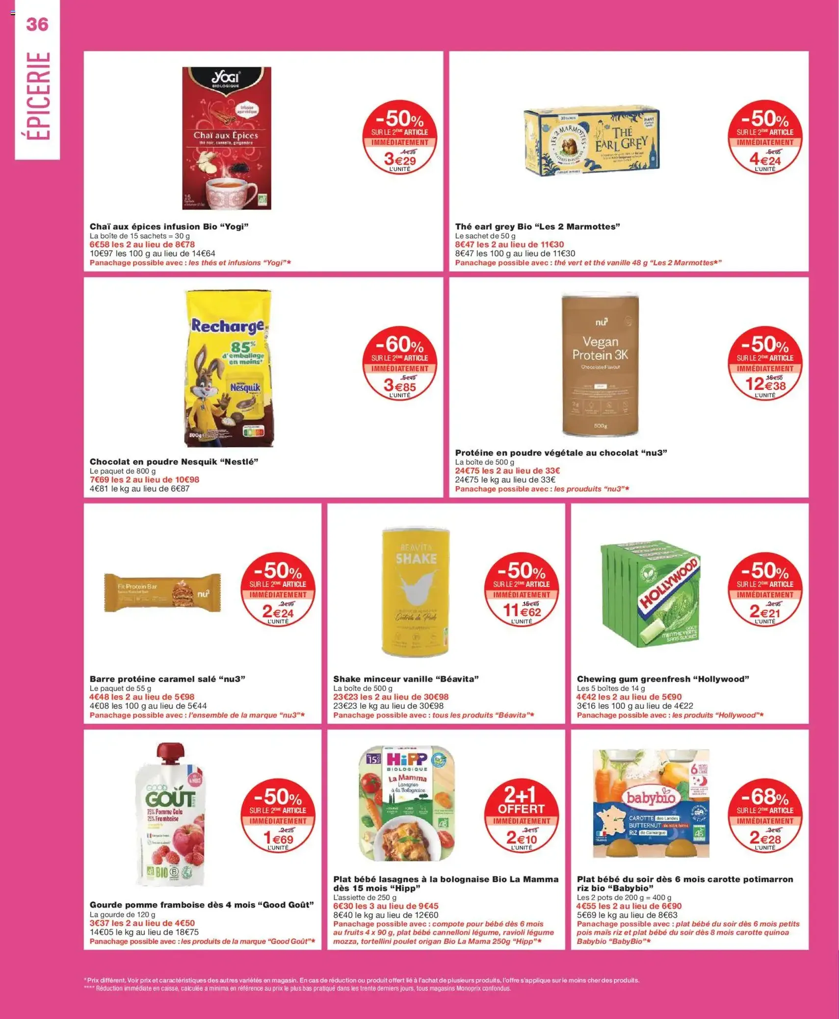 Monoprix catalogue - brochure valable à partir du 01/01/2026, page 36 sur 69