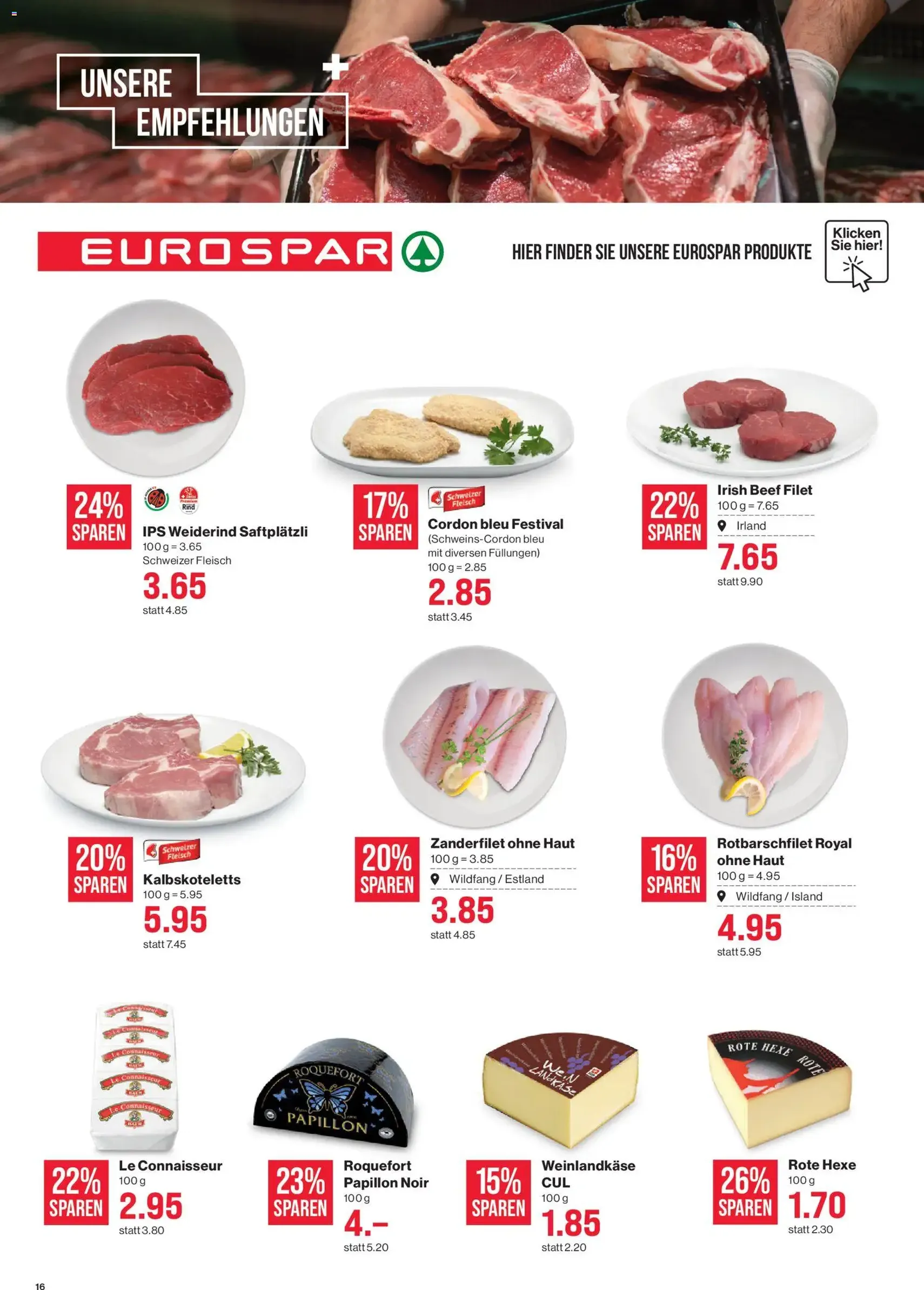 SPAR Aktionen - Gültiger Prospekt ab 05.02.2026, Seite 16 von insgesamt 18