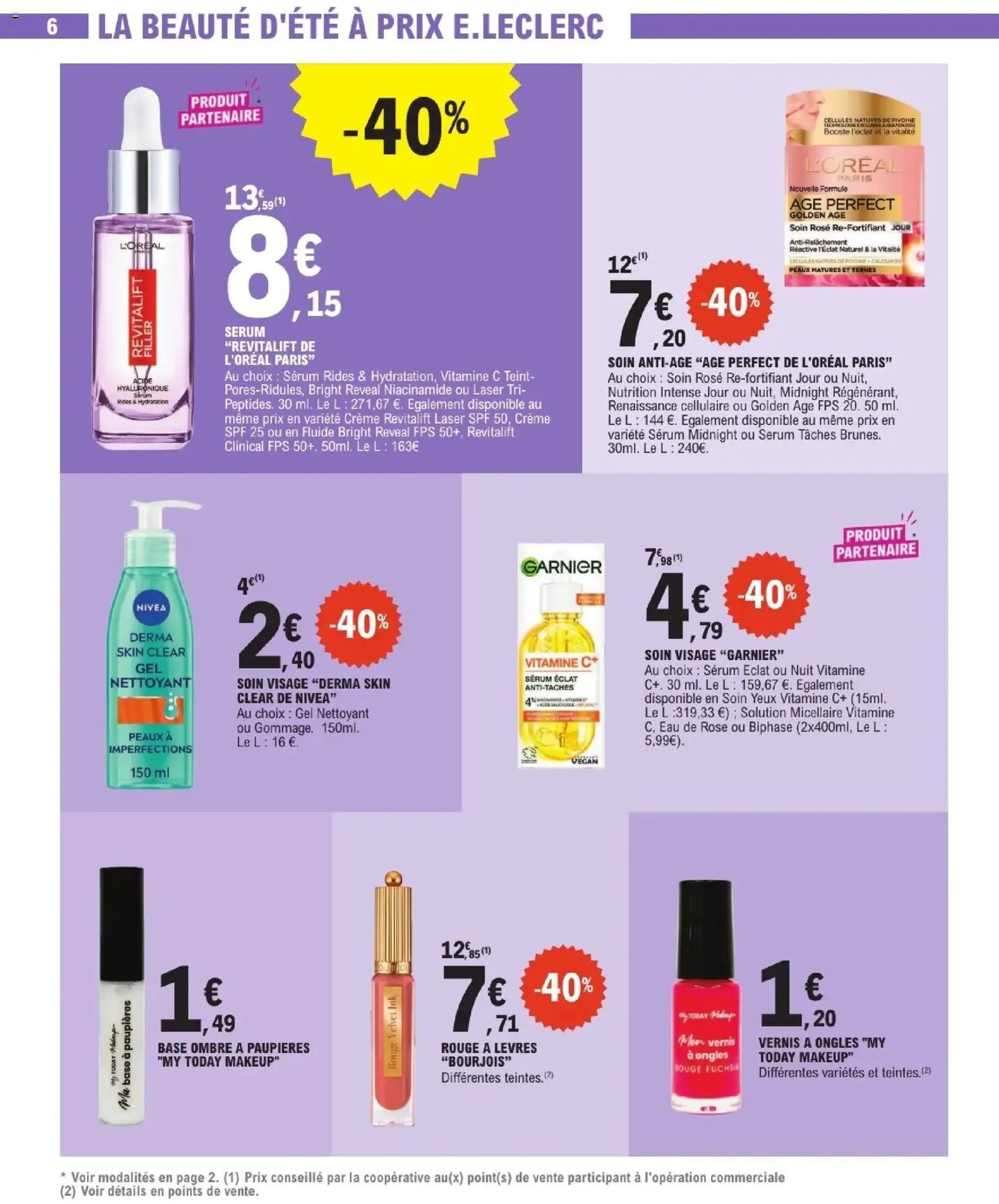 E.Leclerc catalogue - brochure valable à partir du 30/06/2026, page 6 sur 36