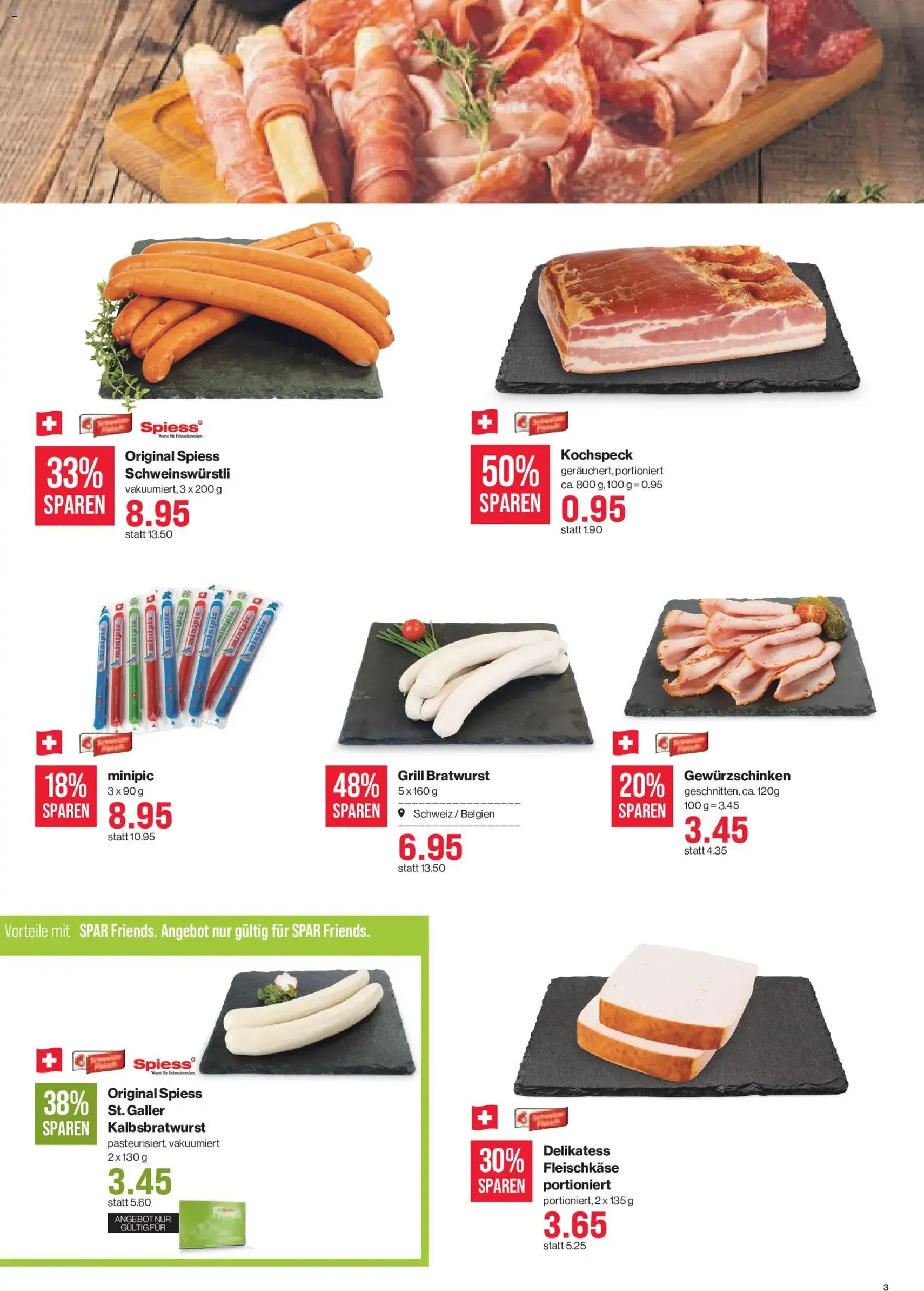 SPAR aktionen - Gültiger Prospekt ab 03.09.2026, Seite 3 von insgesamt 17