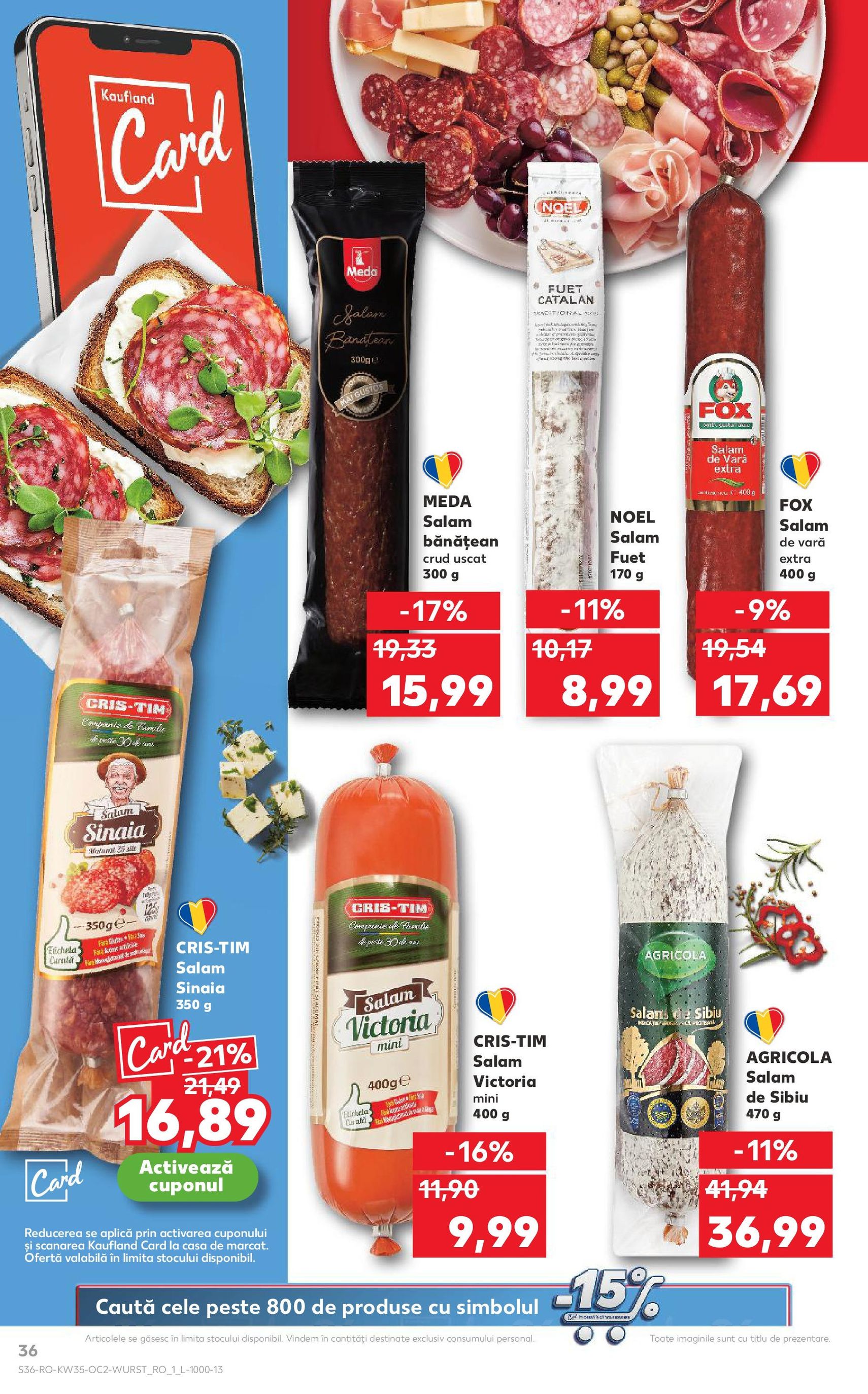 Catalog Kaufland - Bucureşti - cataloage valabile începând cu 27.08.2025 pagina 36 din 64 Catalog Kaufland - Bucureşti - cataloage valabile începând cu 27.08.2025 pagina 36 din 64