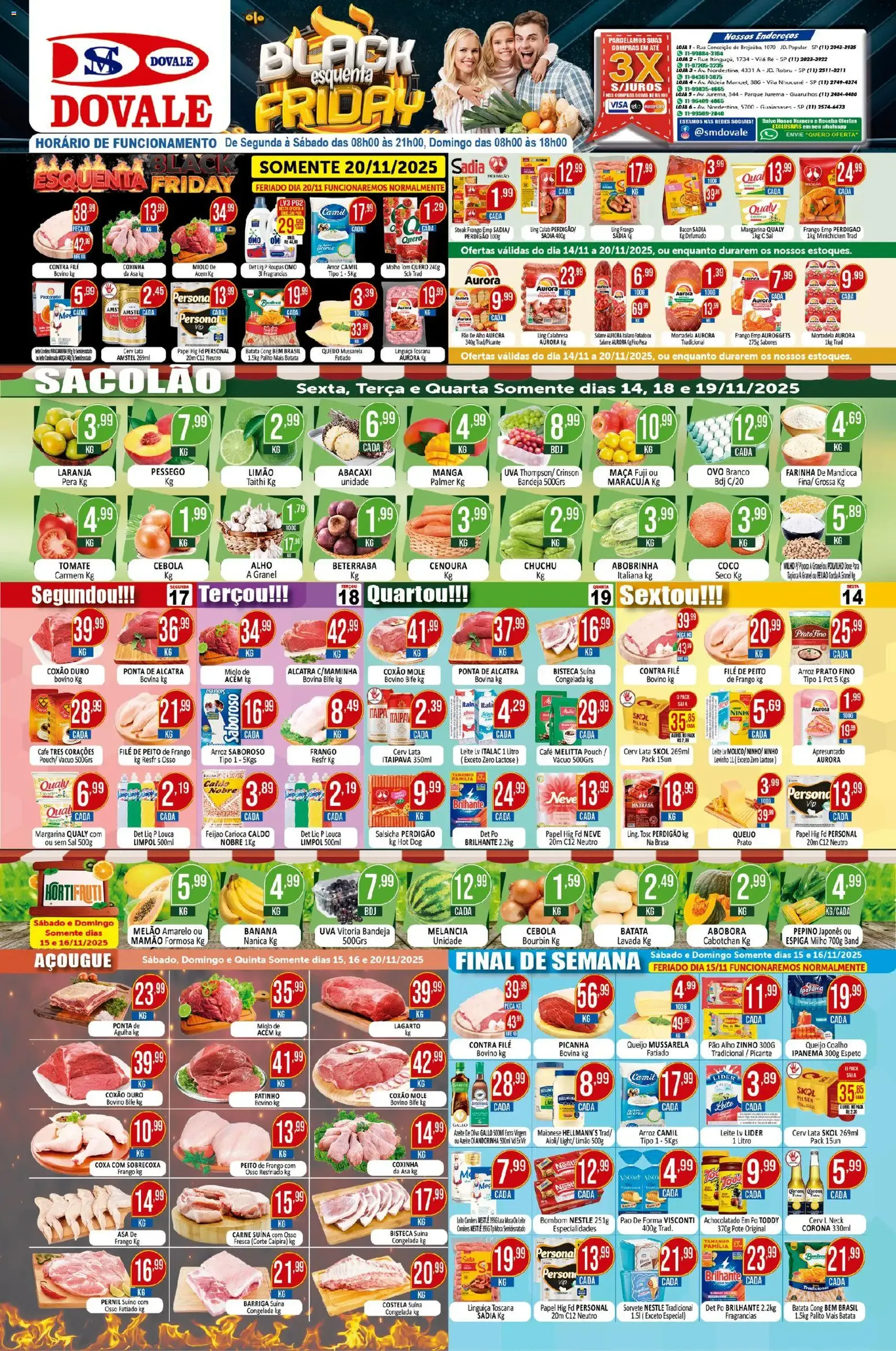 Dovale Black Friday - folheto válido a partir de 14/11/2025 página 1 de 2