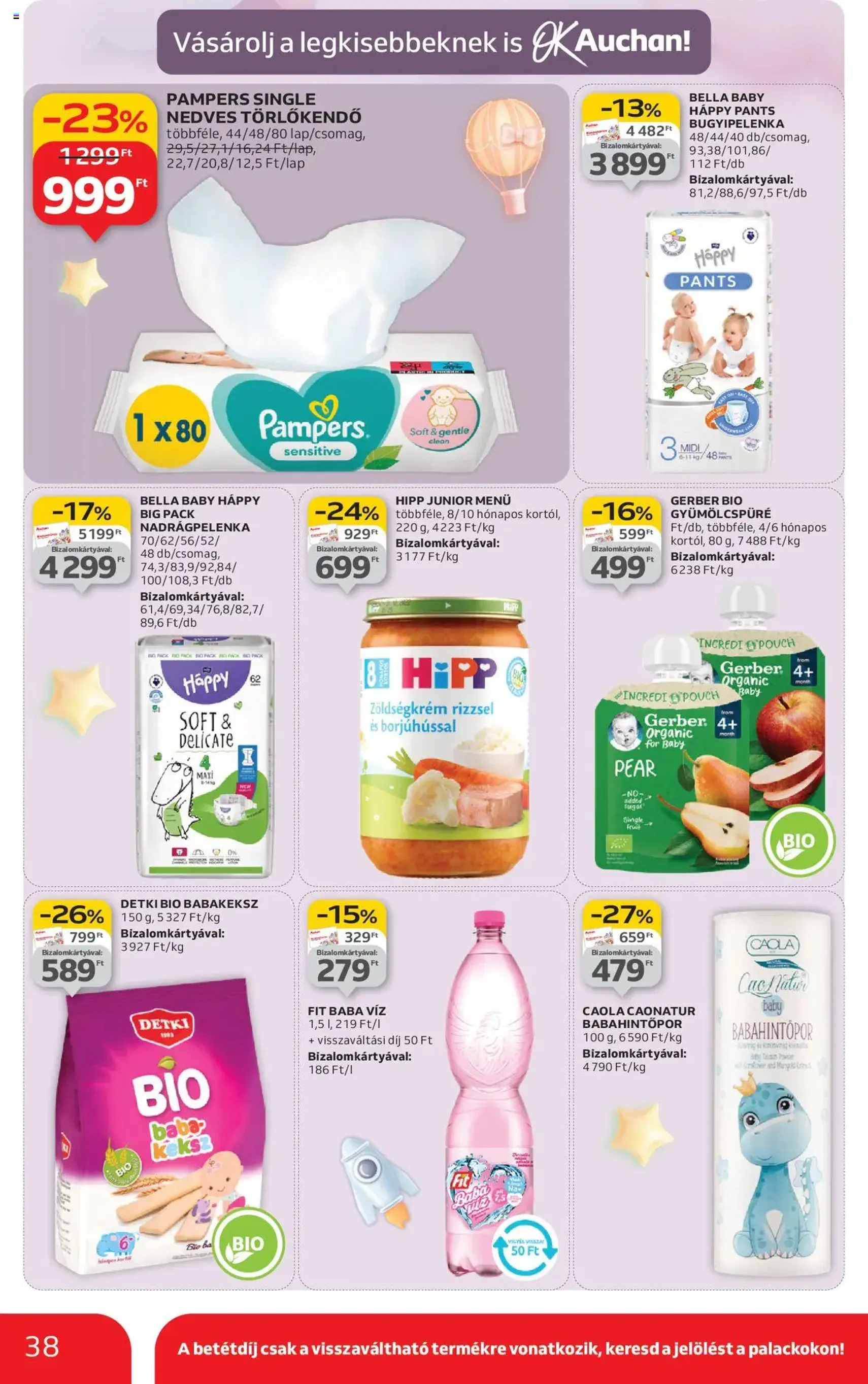 Auchan Akciós újság - 2025.10.24. érvényes szórólap 38 oldal 52 oldalból Auchan Akciós újság - 2025.10.24. érvényes szórólap 38 oldal 52 oldalból