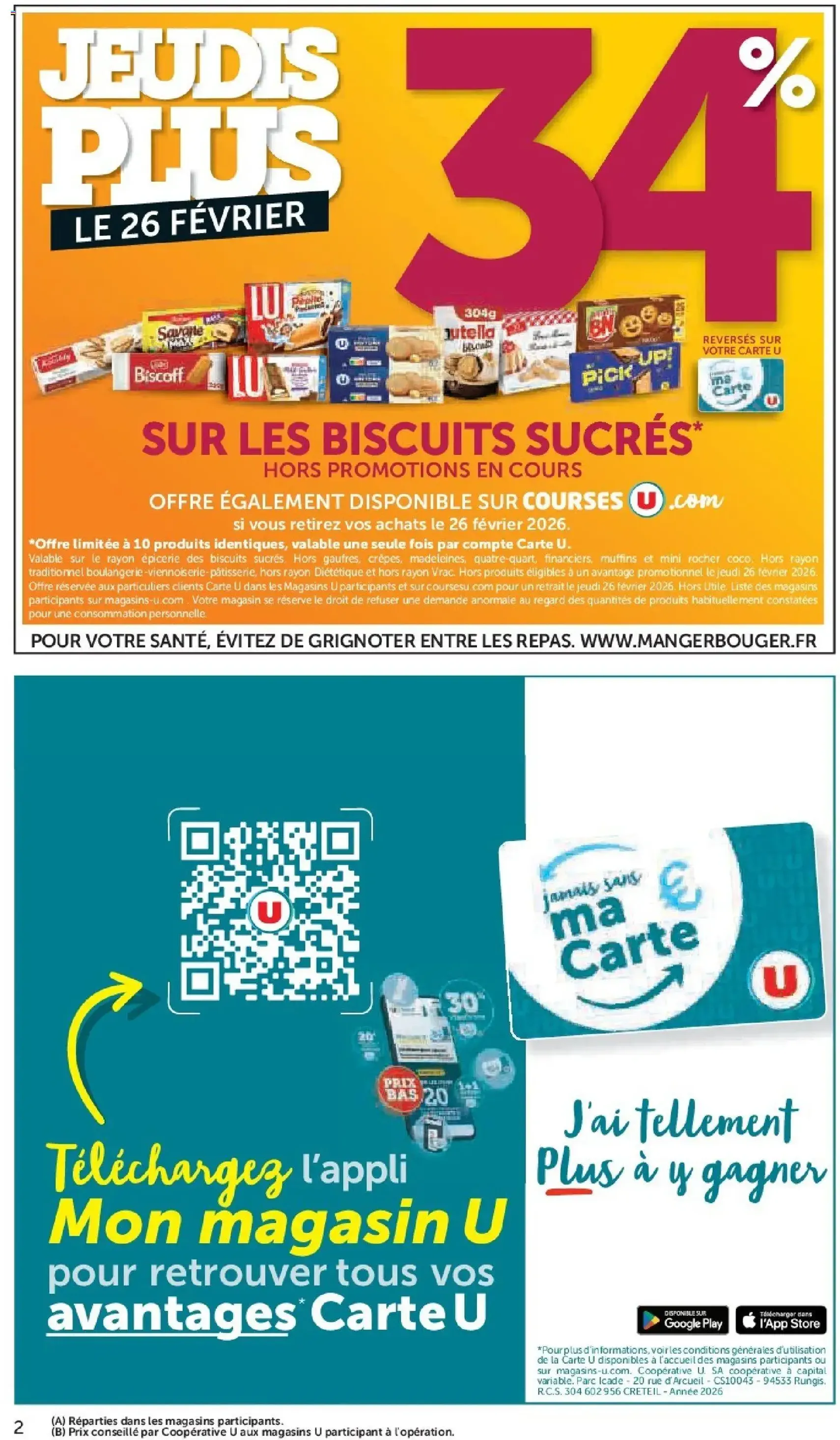U Express catalogue - brochure valable à partir du 24/02/2026, page 2 sur 16