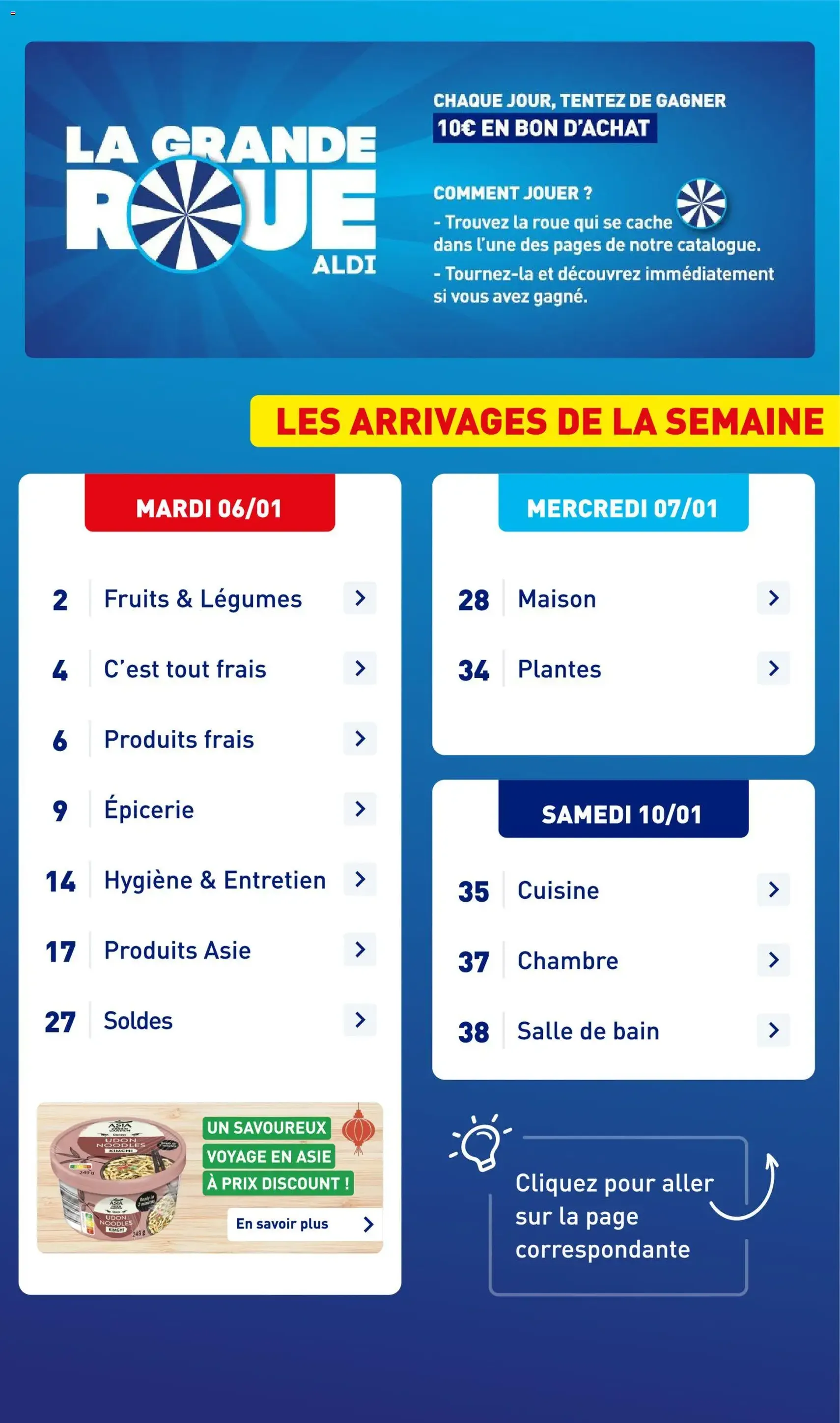 Aldi - Catalogue de la semaine 2 - brochure valable à partir du 06/01/2026, page 3 sur 45