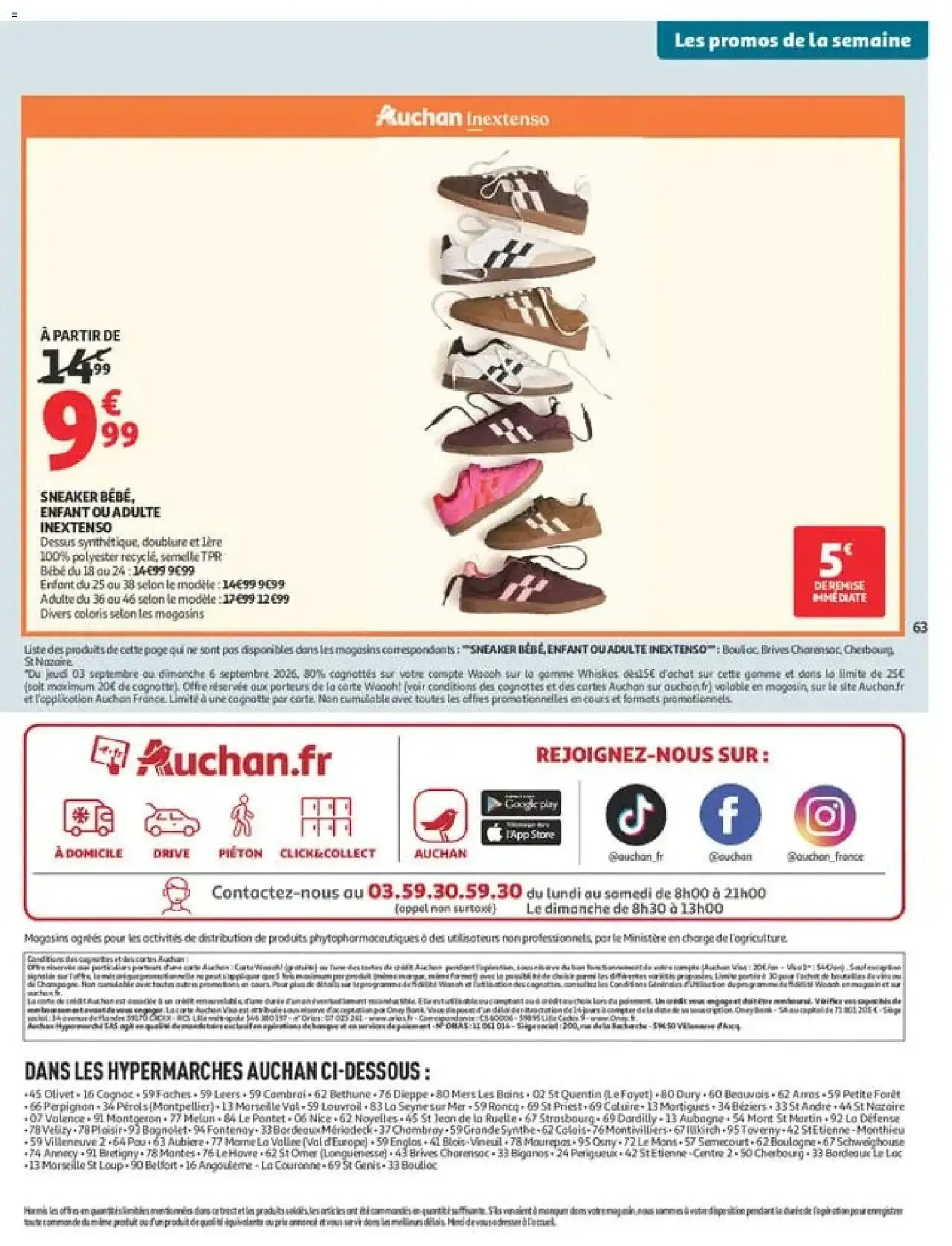 Auchan catalogue - brochure valable à partir du 01/09/2026, page 65 sur 72