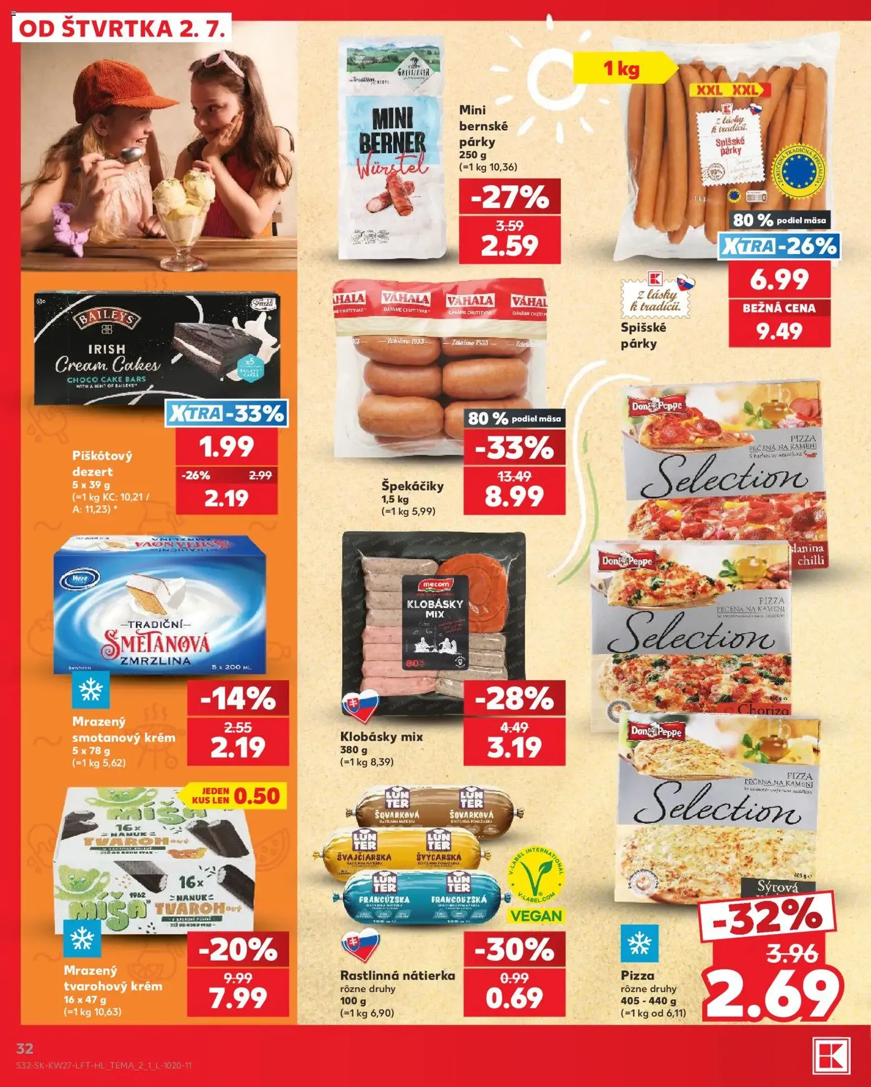 Kaufland leták - platný leták od 02.07.2026 strana 32 z 80