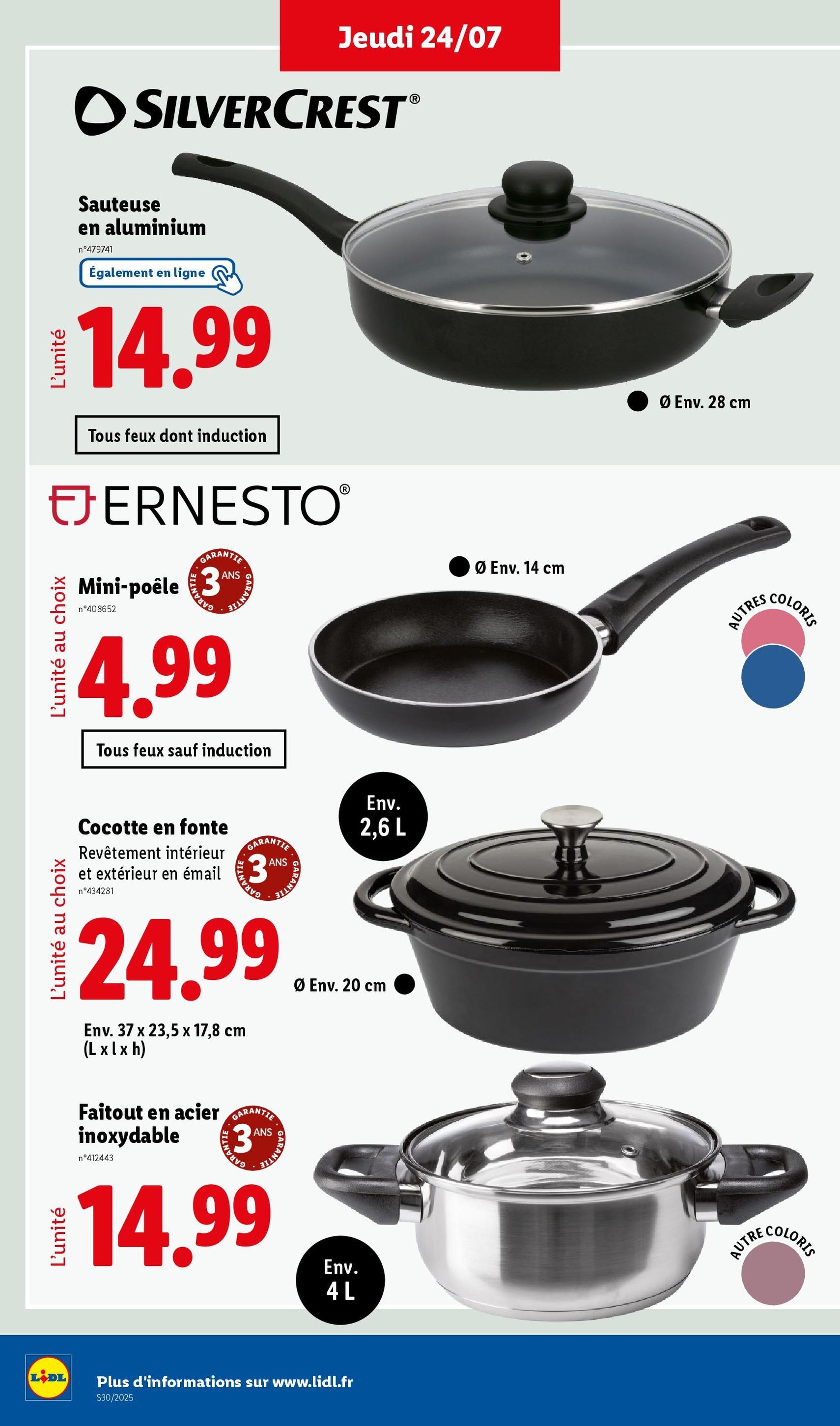 LIDL catalogue semaine 29 - brochure valable à partir du 24/07/2025, page 34 sur 73 LIDL catalogue semaine 29 - brochure valable à partir du 24/07/2025, page 34 sur 73