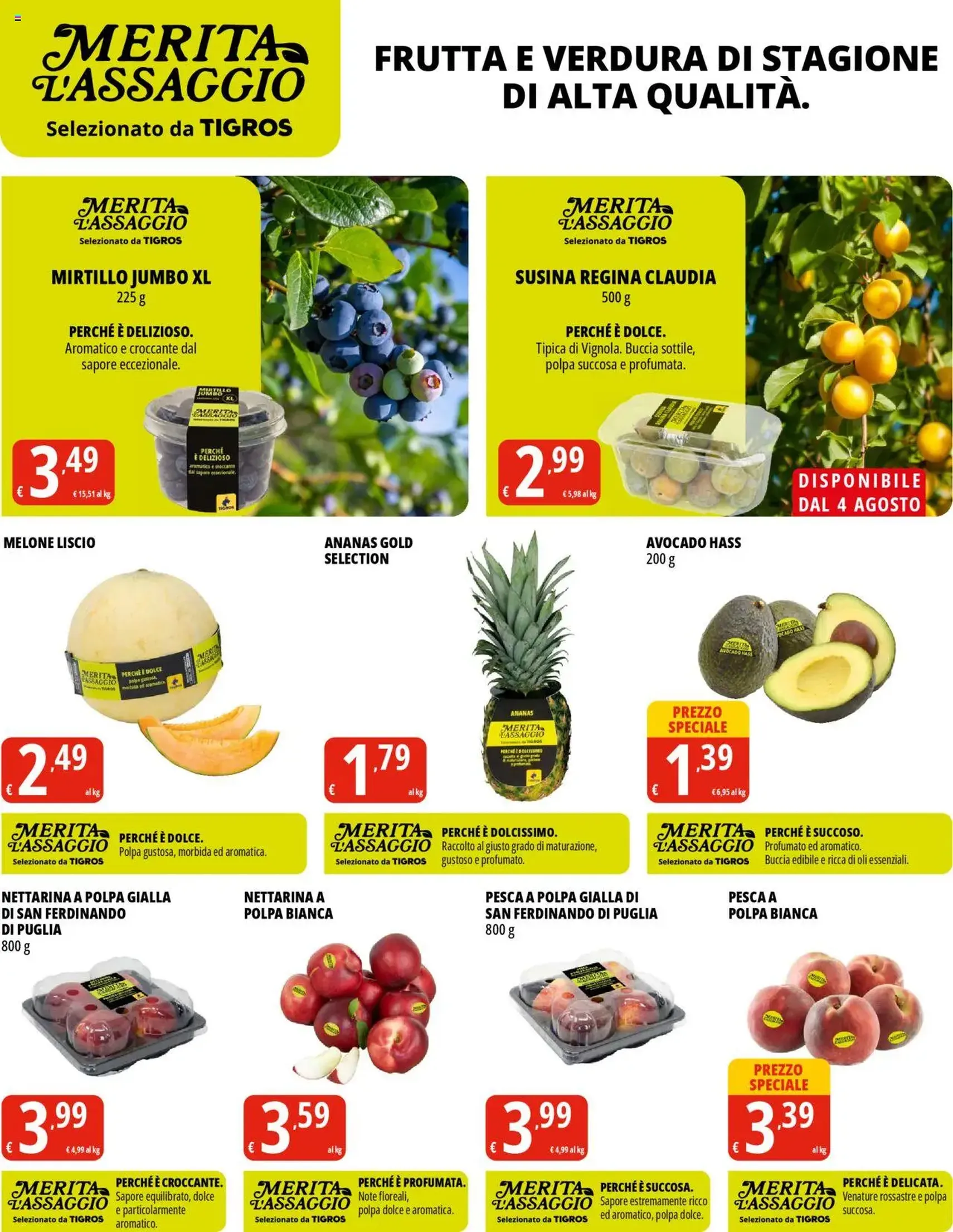 Volantino Tigros - volantino valido dal 31/07/2025 pagina 7 di 32 Volantino Tigros - volantino valido dal 31/07/2025 pagina 7 di 32