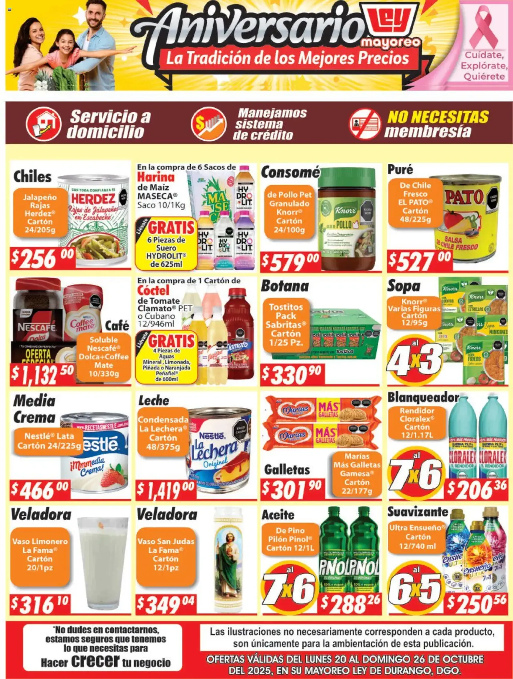 Casa Ley folleto Mayoreo - folleto válido desde 20/10/2025 página 1 de 6 Casa Ley folleto Mayoreo - folleto válido desde 20/10/2025 página 1 de 6