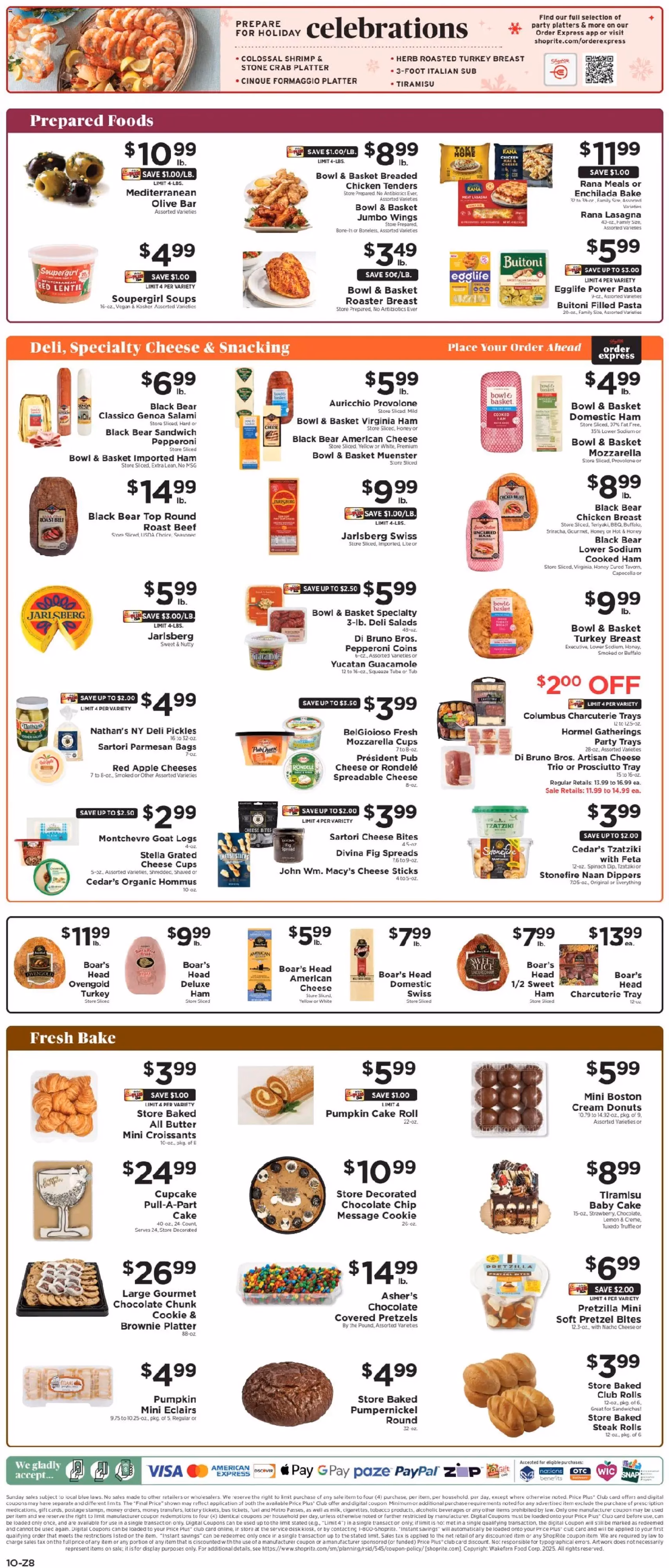 ShopRite Weekly Ad - valid flyer from 12/26/2025, page 10 of 10
