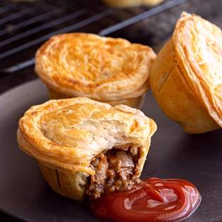 Recipe preview The best homemade Australian Party Pies recipe
