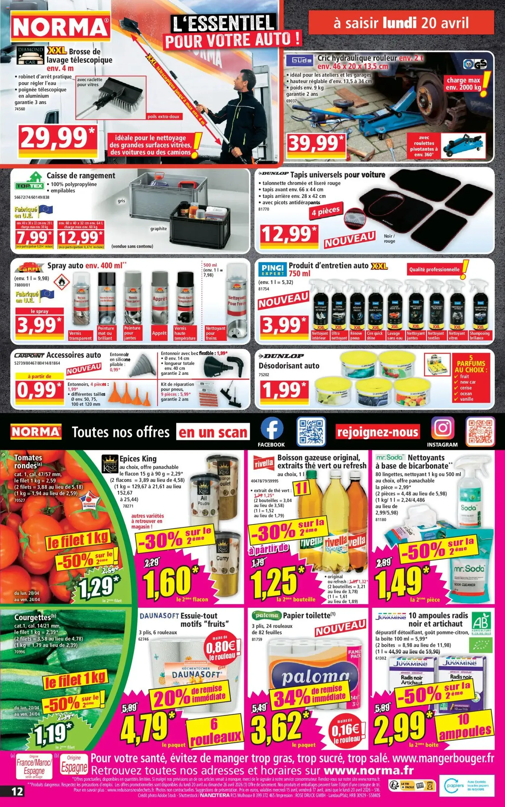 Norma catalogue - brochure valable à partir du 15/04/2026, page 12 sur 14