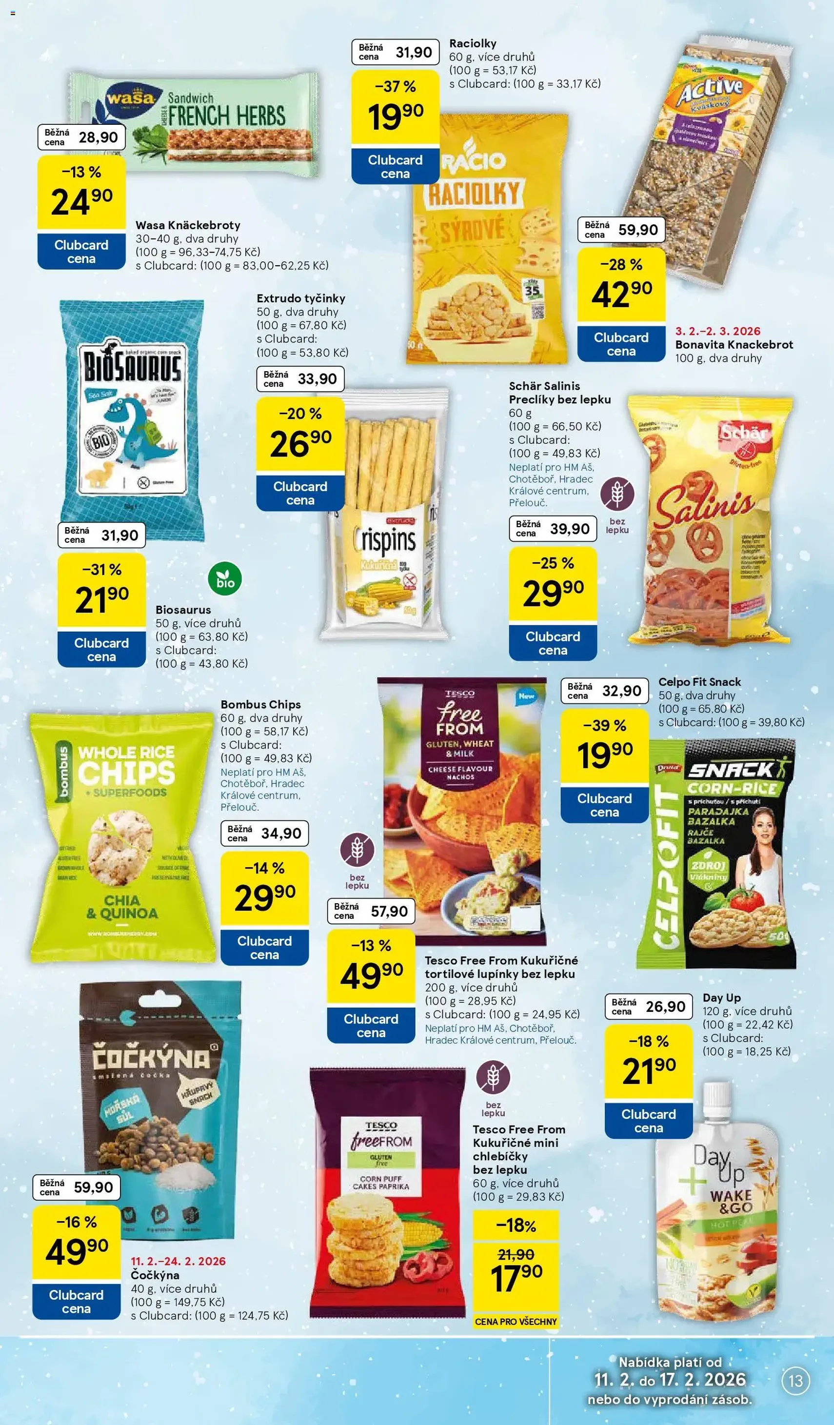 Tesco leták - Hypermarket - platný leták od 11.02.2026 strana 13 z 31