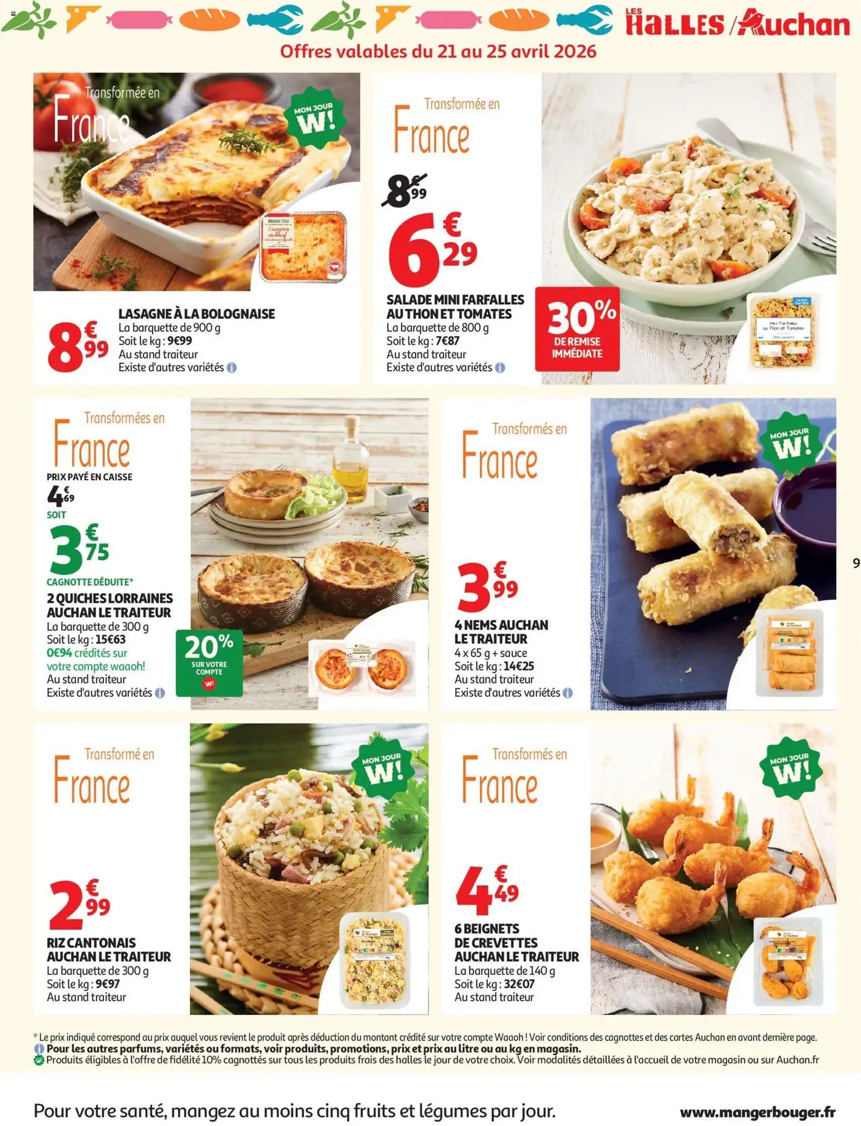 Auchan prospectus - brochure valable à partir du 21/04/2026, page 11 sur 52