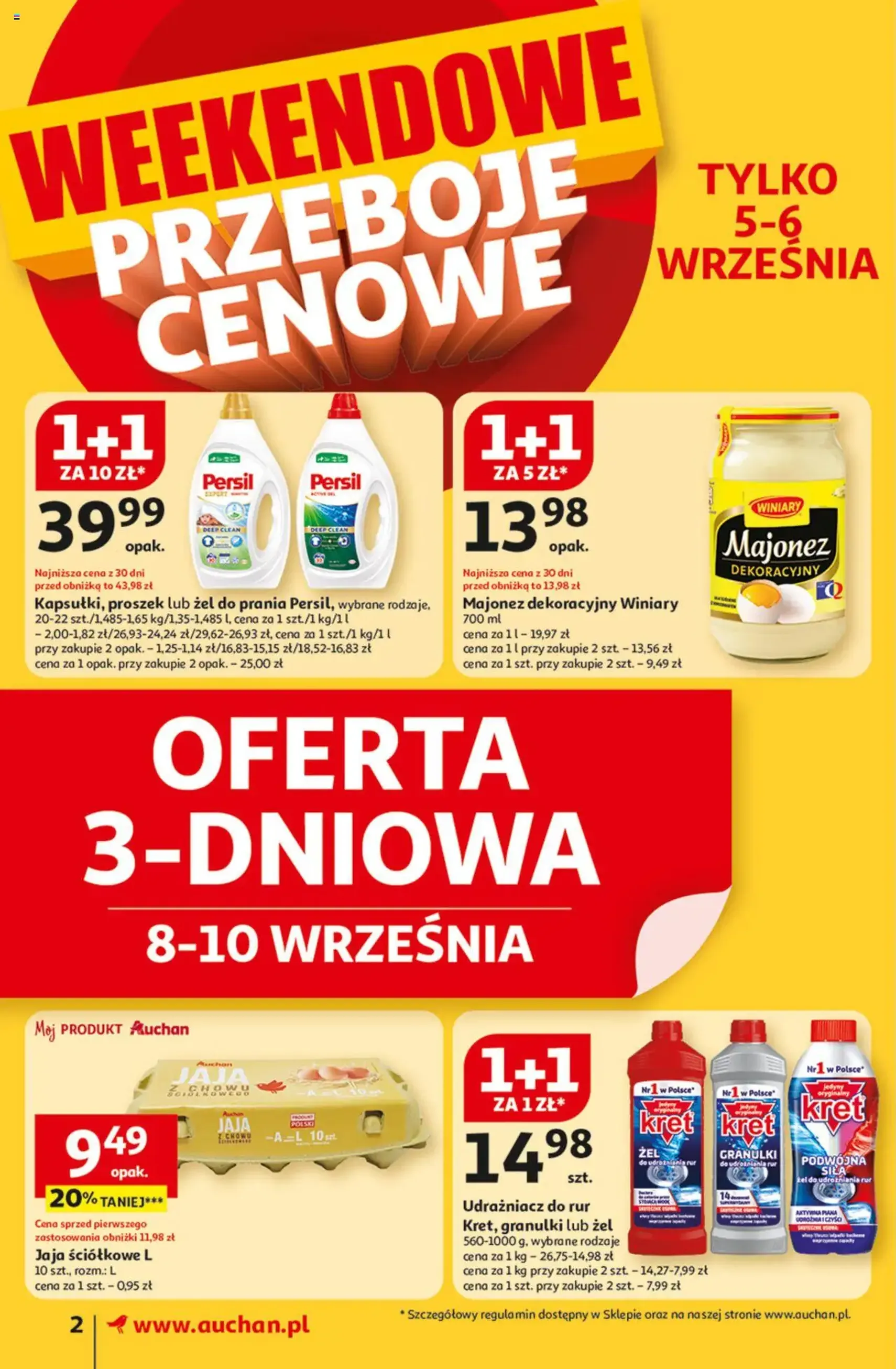 Auchan Gazetka - ważny gazetka od 04.09.2025 strona 2 z 8 Auchan Gazetka - ważny gazetka od 04.09.2025 strona 2 z 8